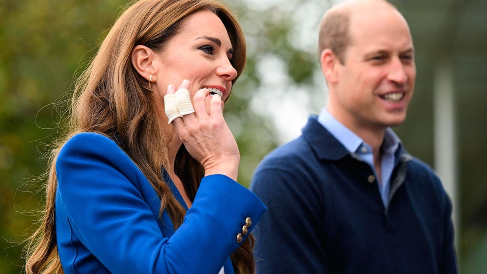 La lesión que no detiene a Kate Middleton al competir con el Príncipe William