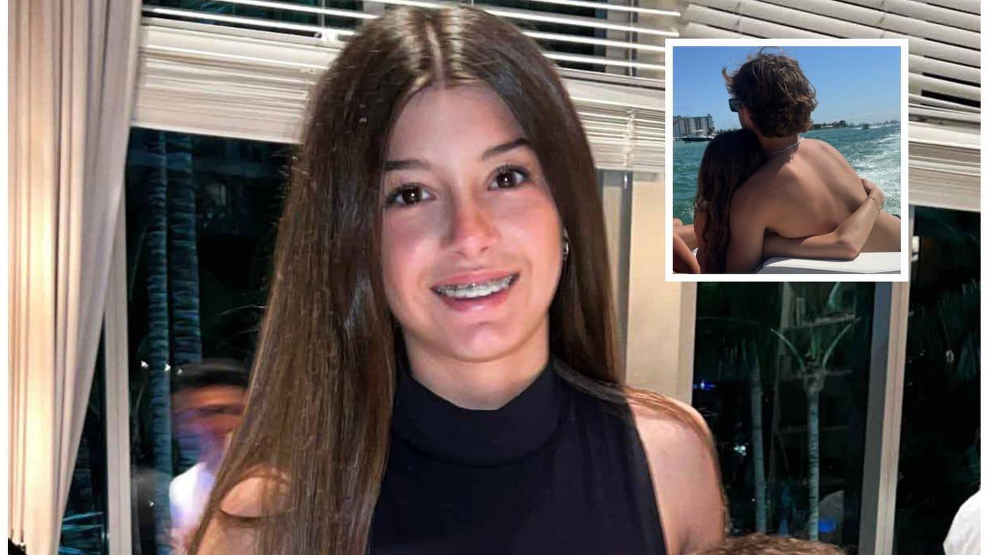 Kailey, la hija de William Levy y Elizabeth Gutiérrez, se deja ver con su novio por primera vez