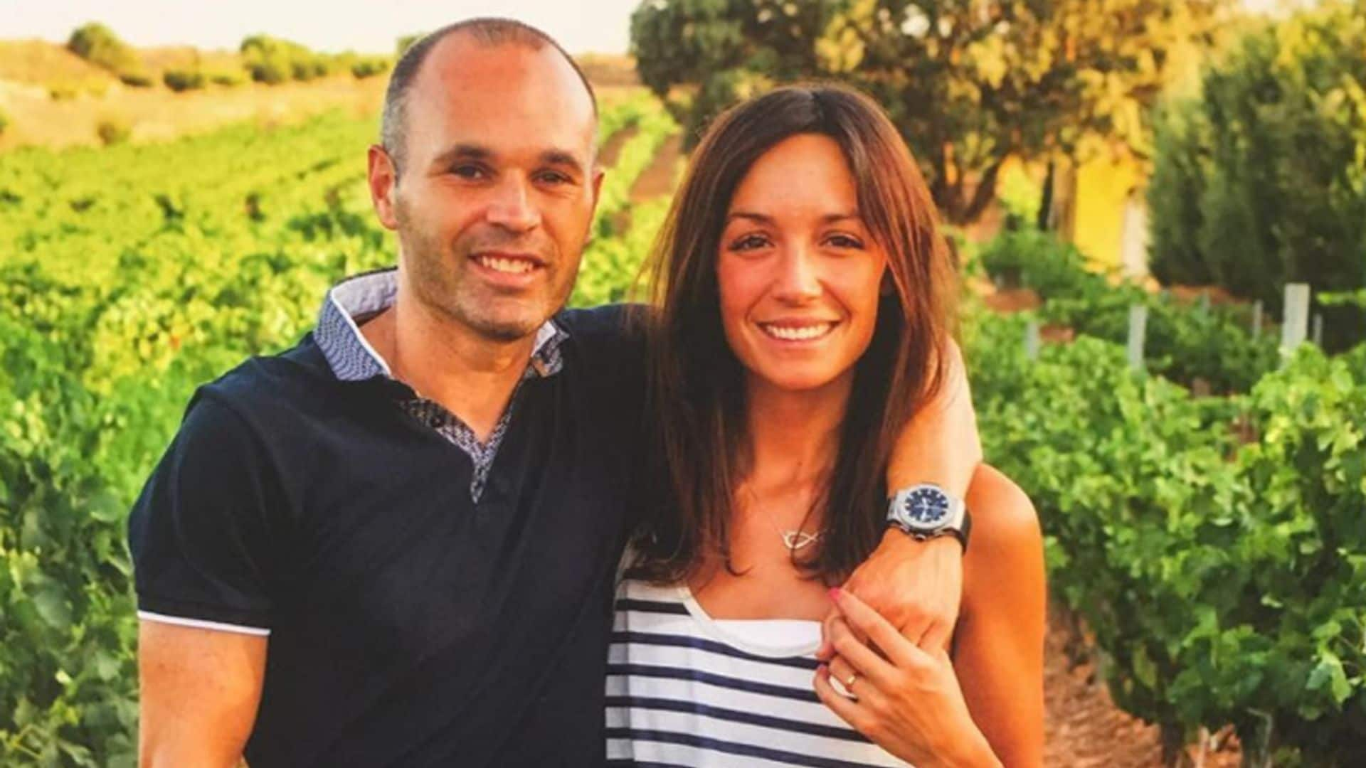 Andrés Iniesta y Anna Ortiz, padres por tercera vez de una niña