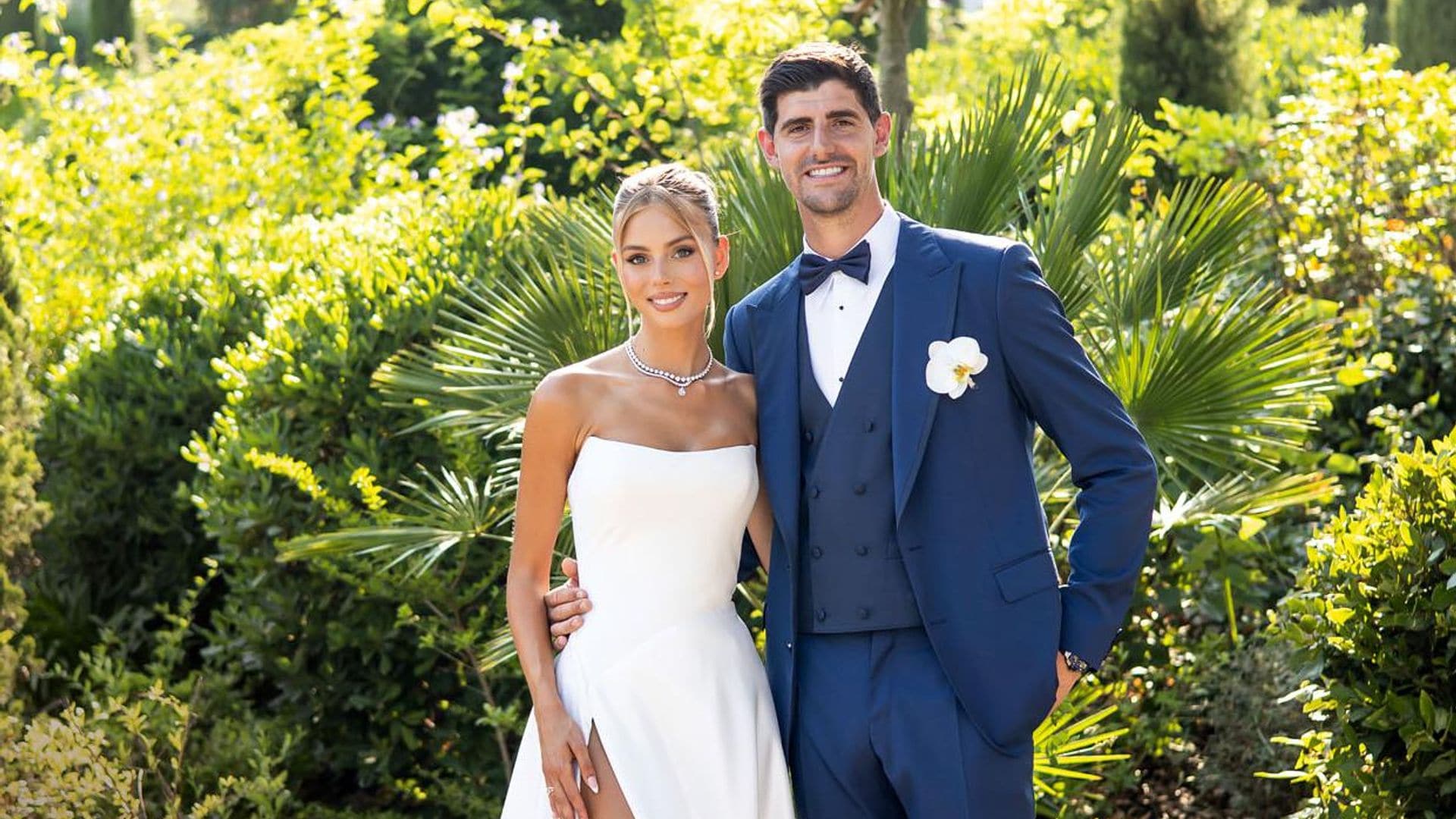 Entramos en la boda de cuento de Thibaut Courtois y Mishel Gerzig