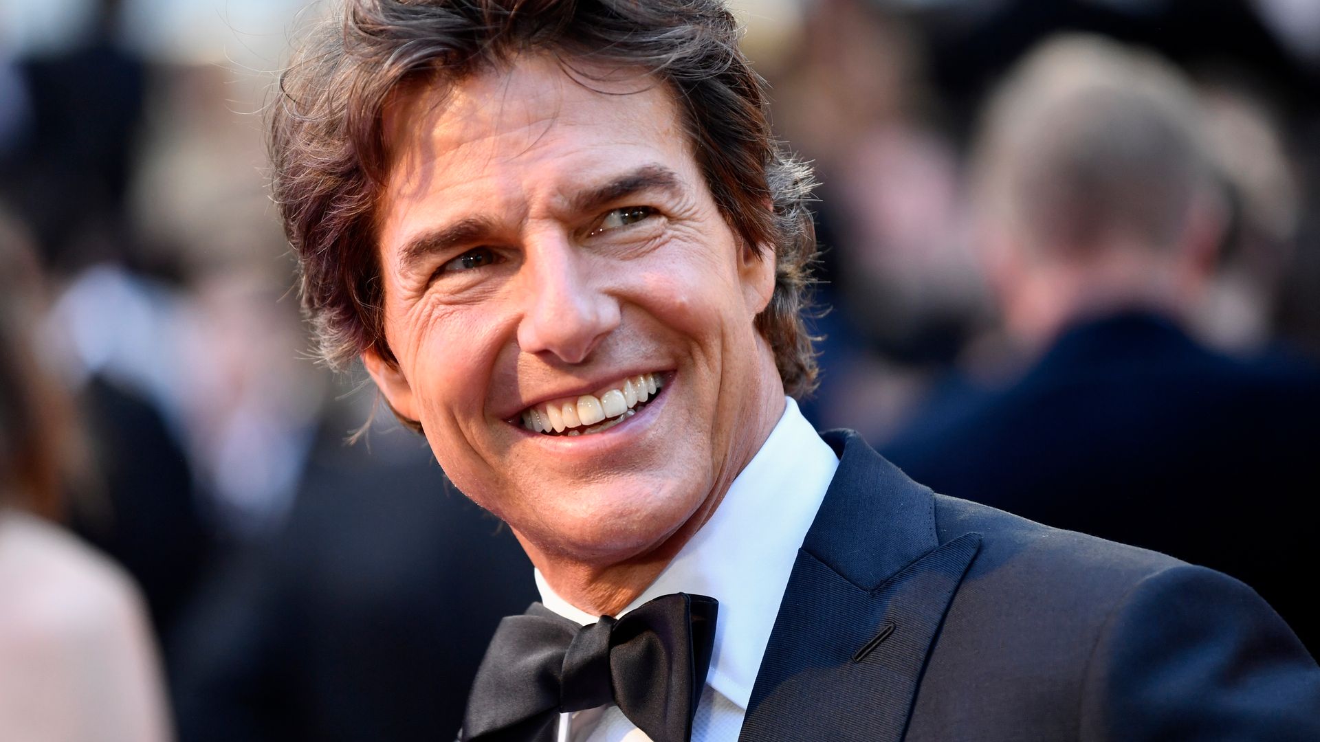 Tom Cruise en la premiere de 'Top Gun: Maverick'
