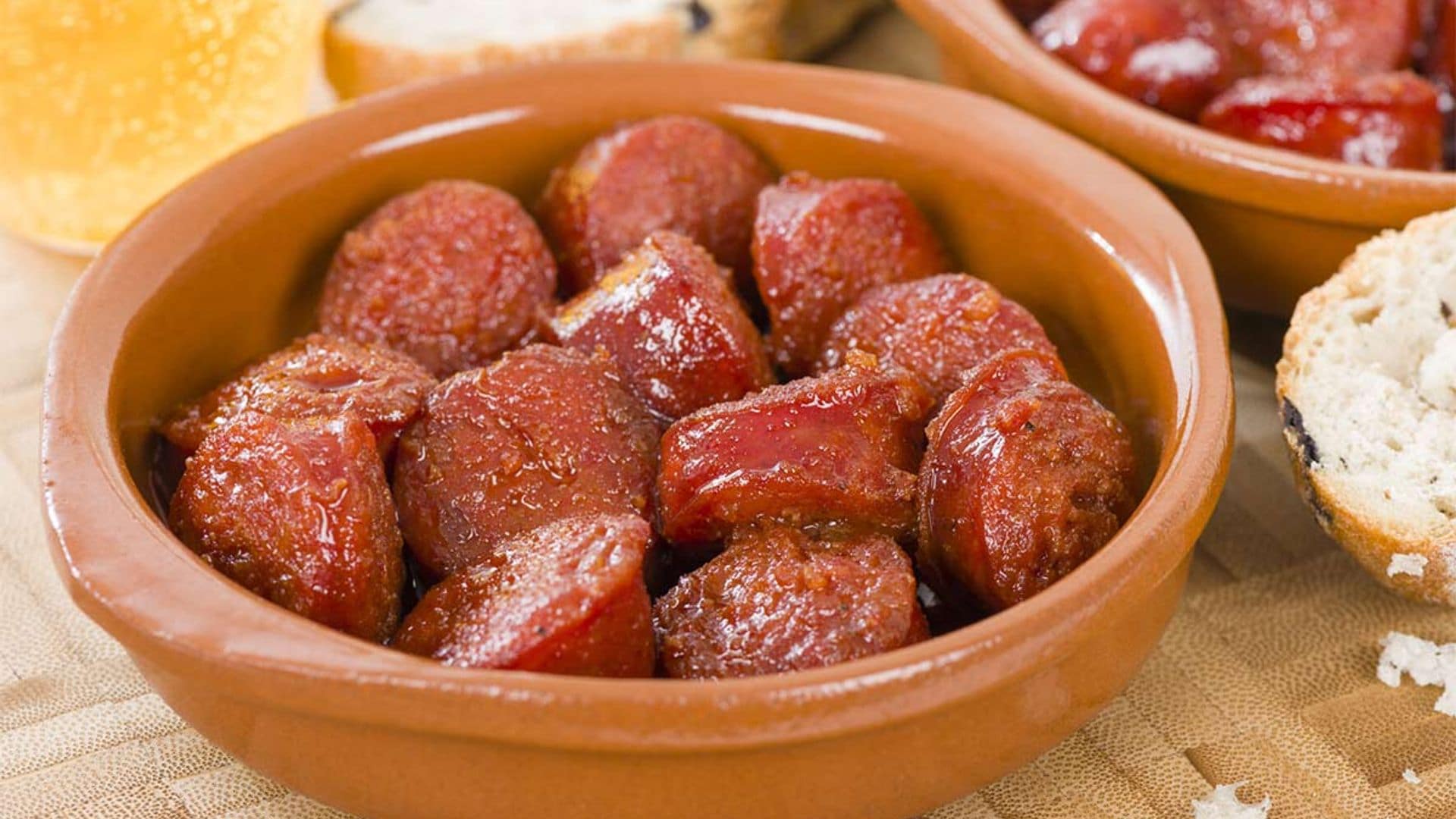 Chorizo a la sidra