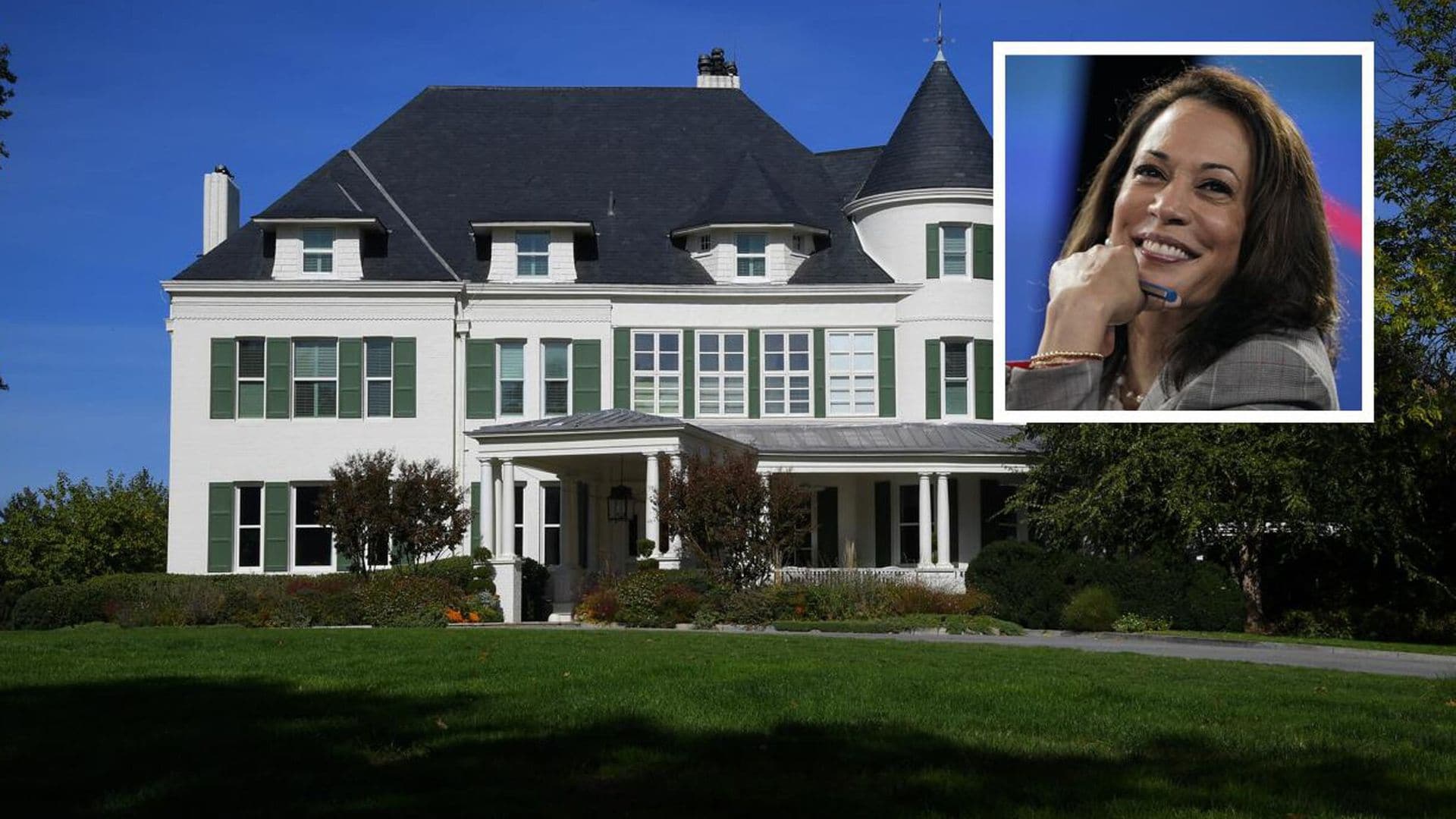 Así luce la nueva residencia de la vicepresidenta Kamala Harris