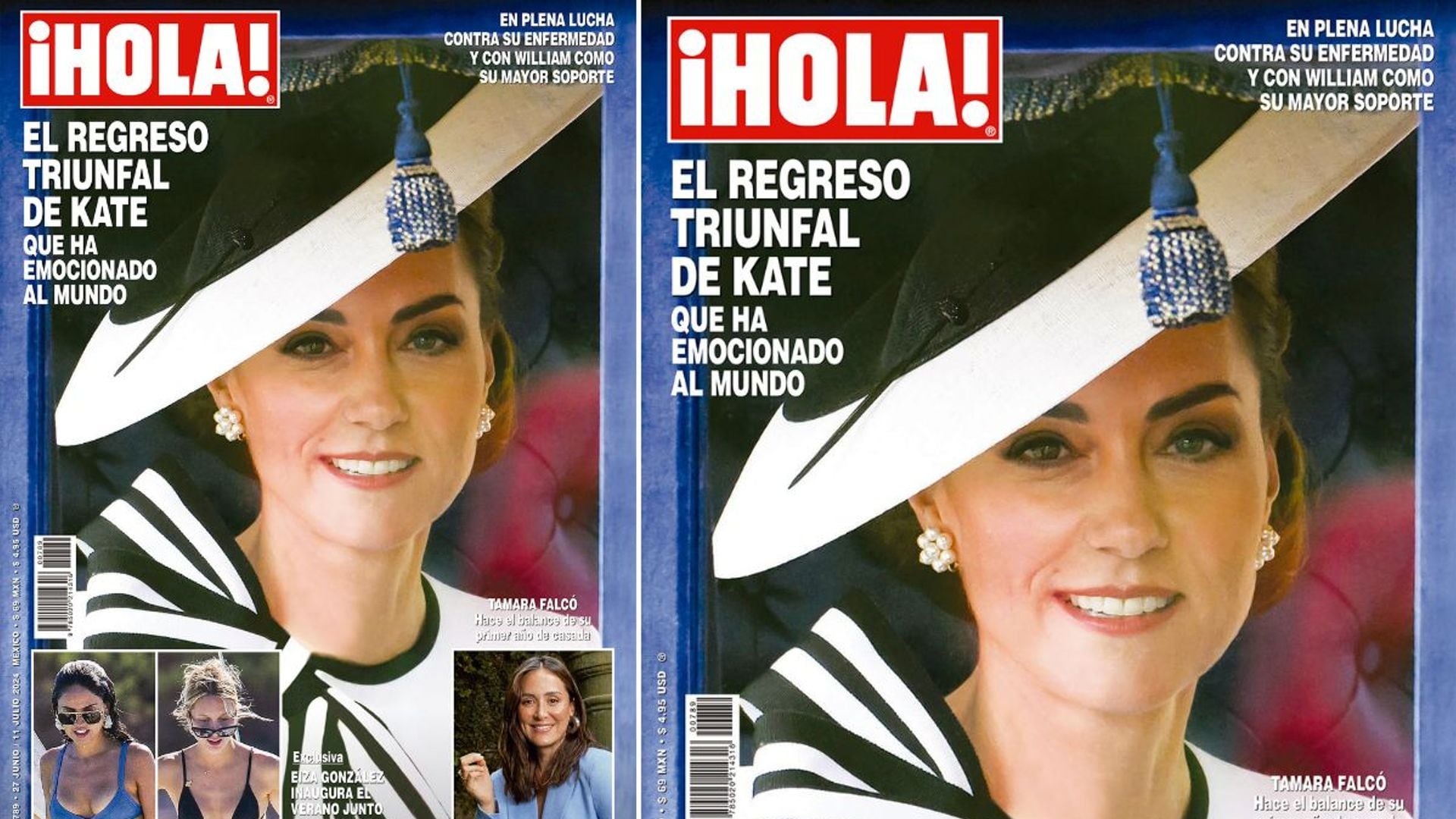 En ¡HOLA!, el regreso triunfal de Kate Middleton que ha emocionado al mundo