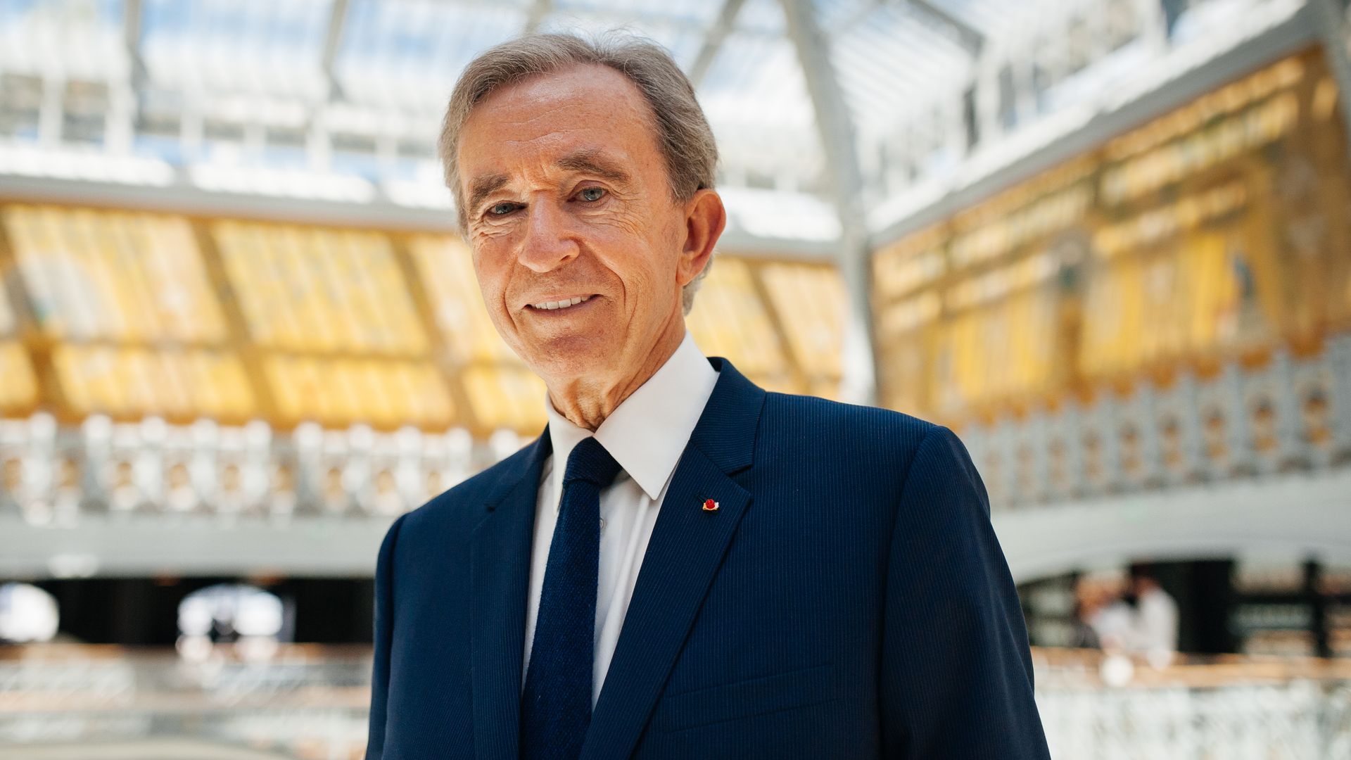 El empresario del lujo Bernard Arnault