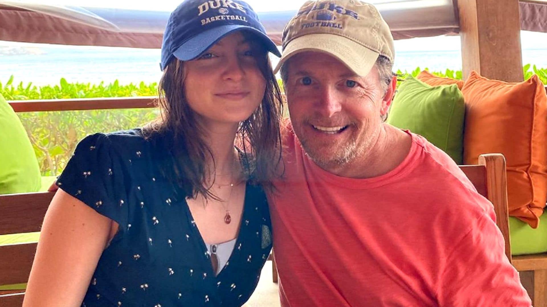 Michael J. Fox presume de su hija Esmé en su 20 cumpleaños: así ha cambiado