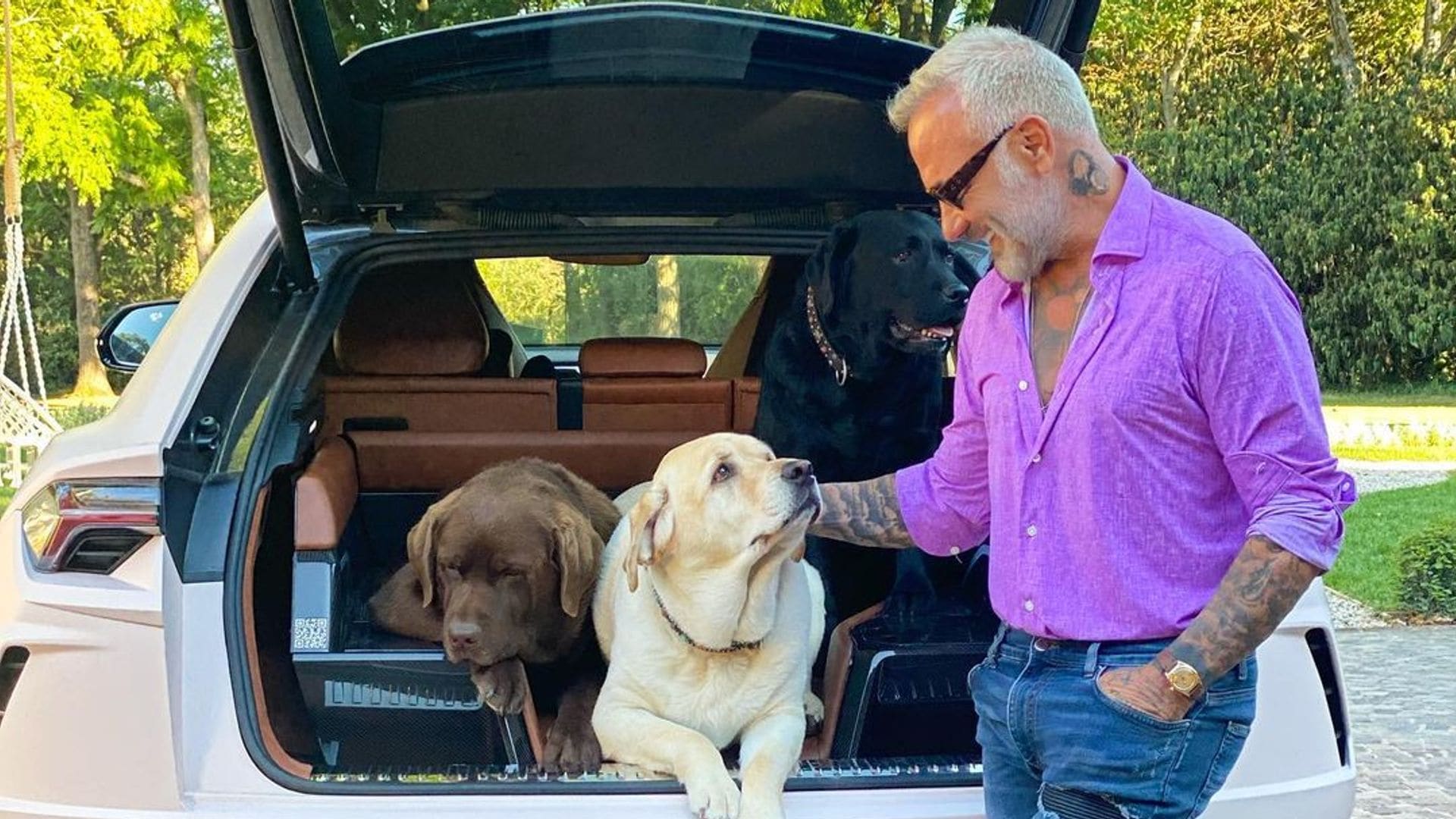 Gianluca Vacchi, devastado por la triste pérdida de su perrito: 'Sigo esperando que todo sea un sueño'