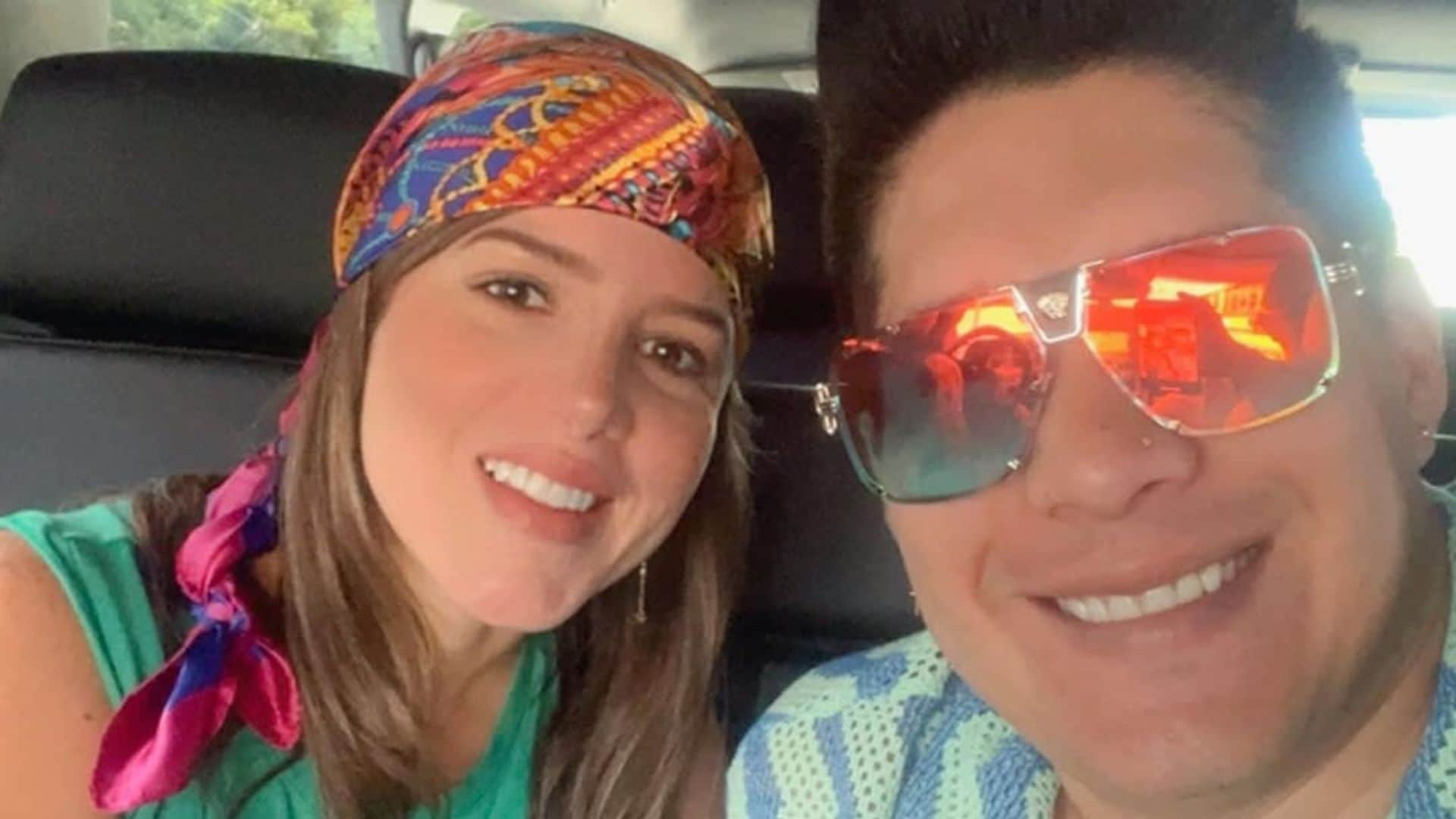 Jesús 'Chyno' Miranda y su emotivo mensaje para su pareja, Astrid, en un día muy especial