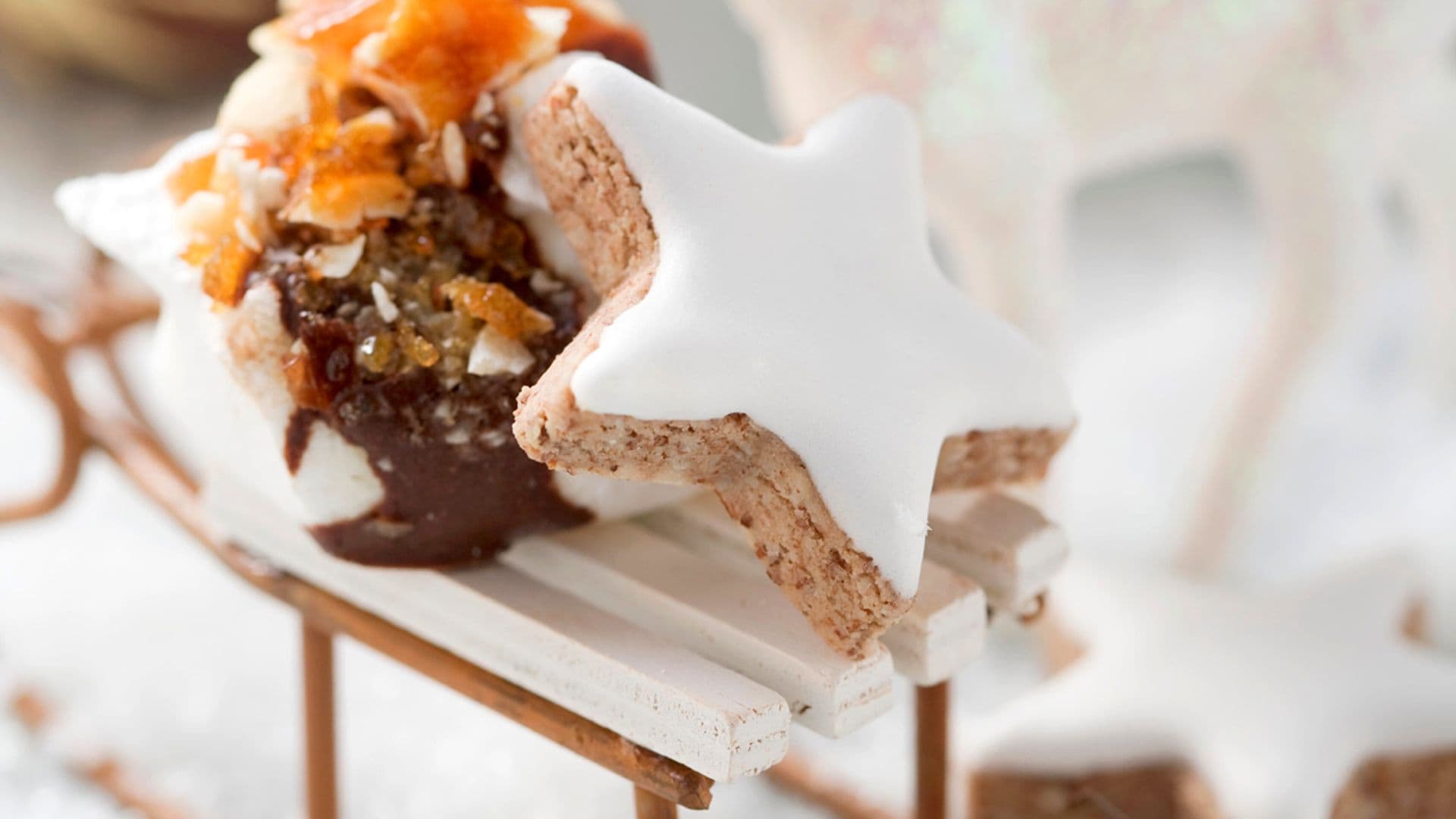 Galletas de Navidad con dos coberturas