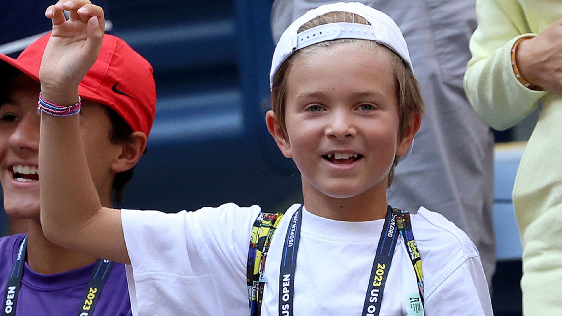 El hijo de Novak Djokovic roba el protagonismo a su padre en el US Open