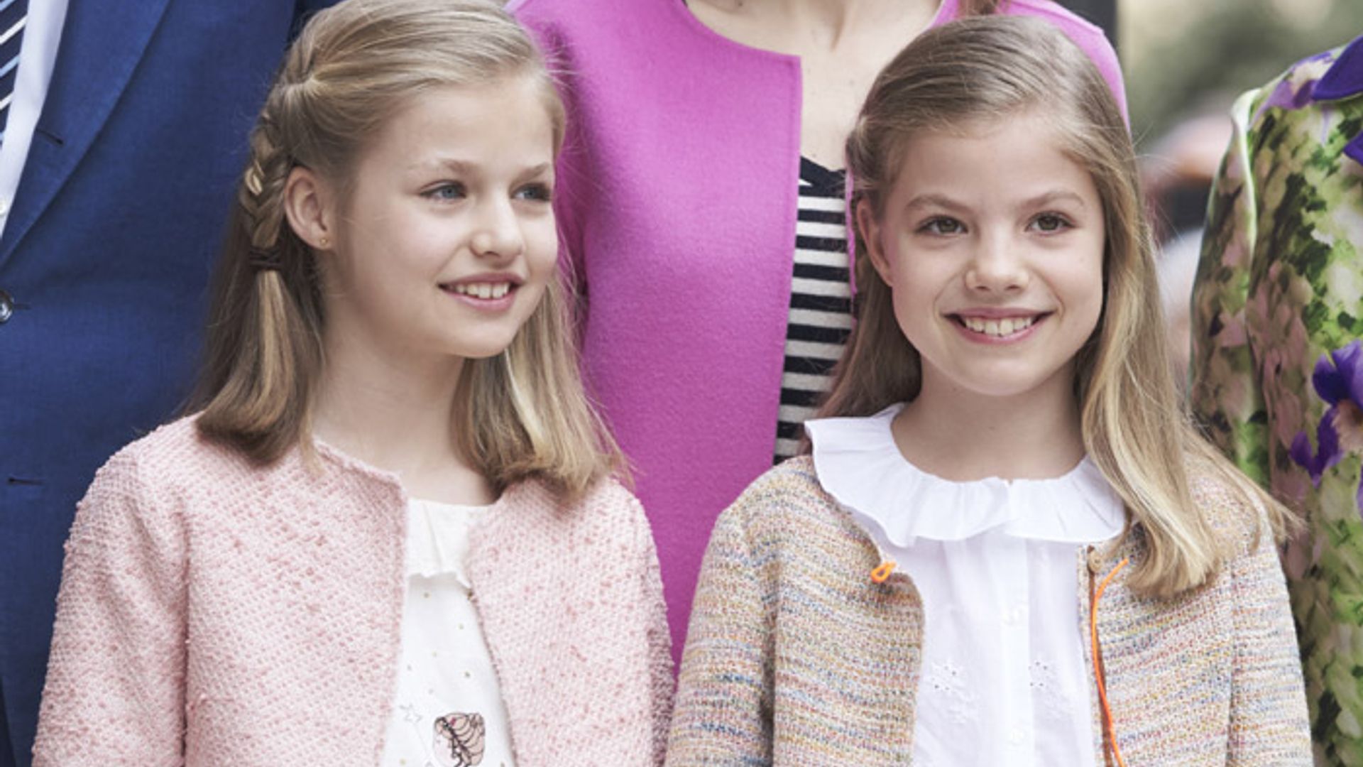 ¡Cómo han crecido! La princesa Leonor y la infanta Sofía, protagonistas de la Misa de Pascua en Palma