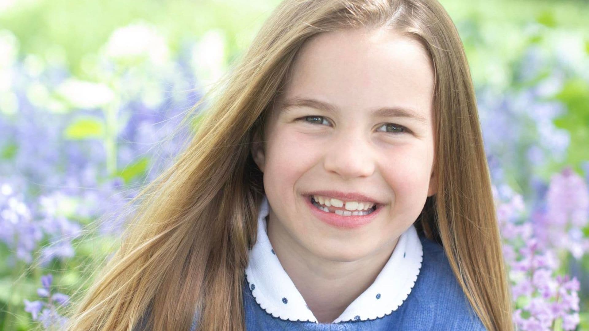 princess charlotte shows off missing tooth in new birthday photos