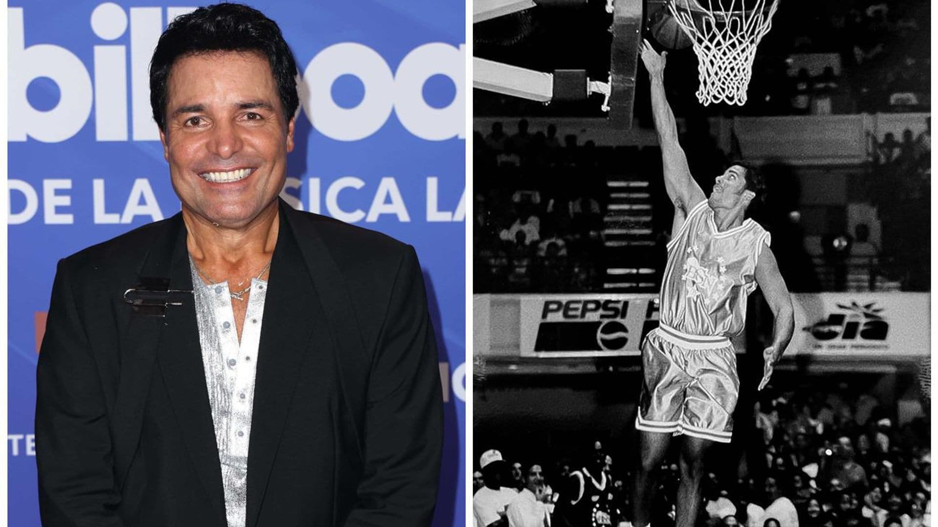 ¿Basquetbolista? Chayanne sorprende a todos al mostrar su faceta menos conocida