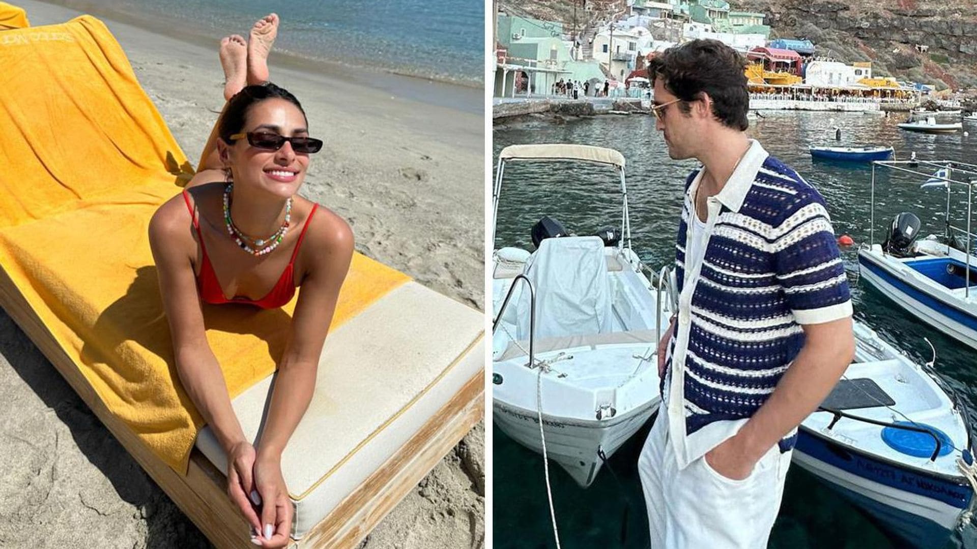 Diego Boneta y Renata Notni disfrutan del verano en Grecia