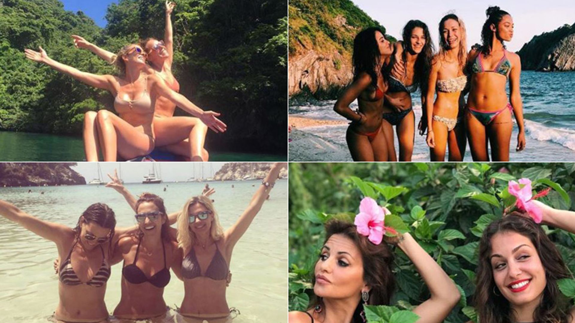 Mónica Cruz, Kira Miró, Macarena García... Las vacaciones, ¡mejor con amigas!