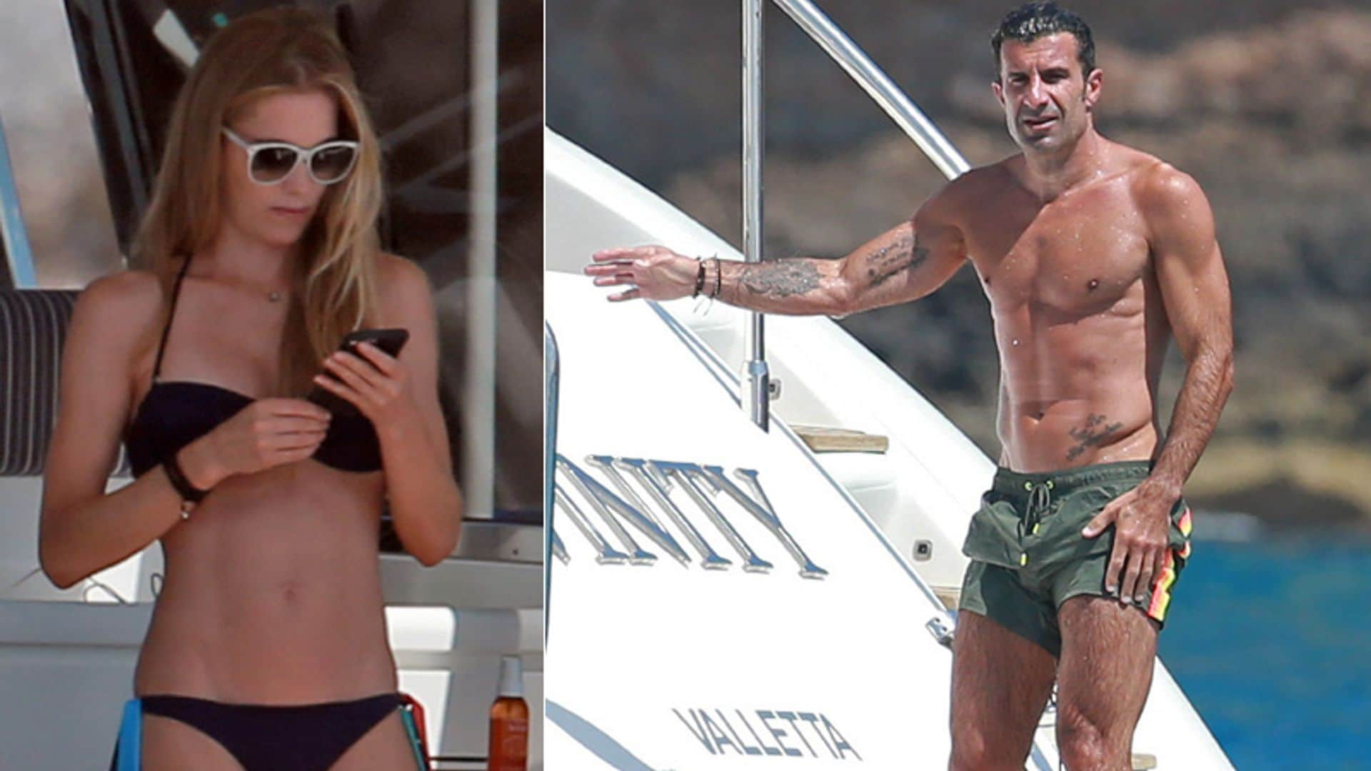 Luis Figo y Helene Svedin, un matrimonio 'cañón' bajo el sol de Ibiza