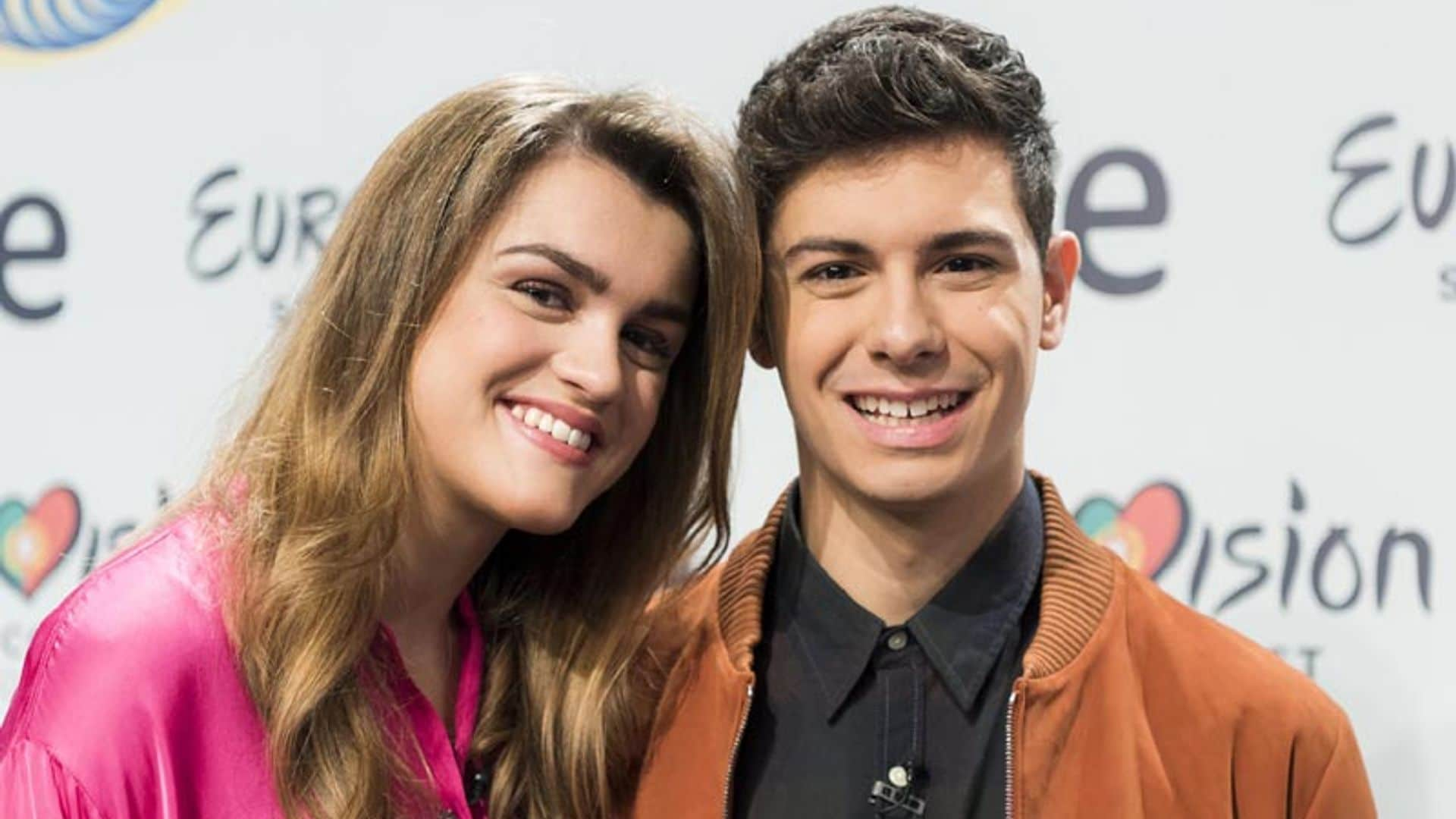 Alfred y Amaia derrochan simpatía y miradas cómplices tras conquistar a los eurofans