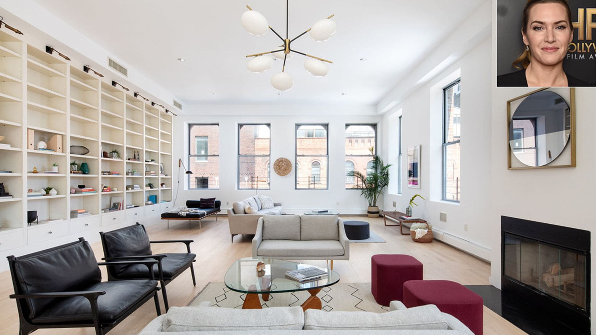 Kate Winslet vende su fabuloso apartamento de Manhattan