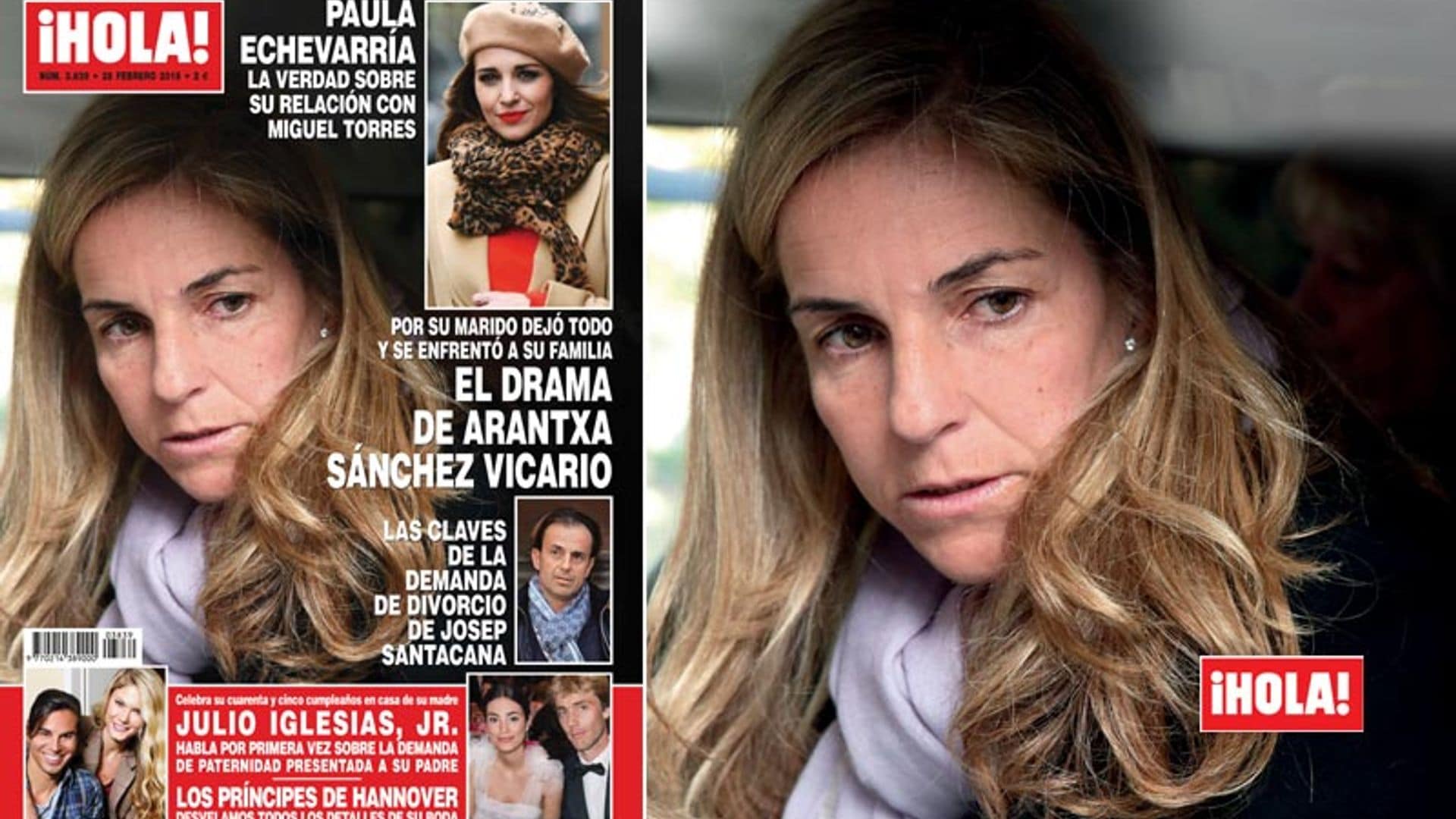 En ¡HOLA!, el drama de Arantxa Sánchez Vicario