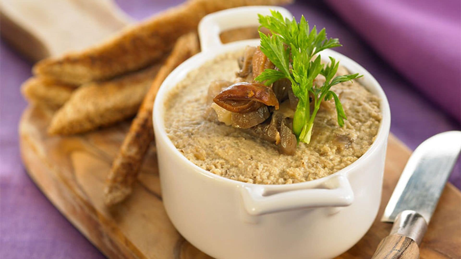 Paté de champiñones