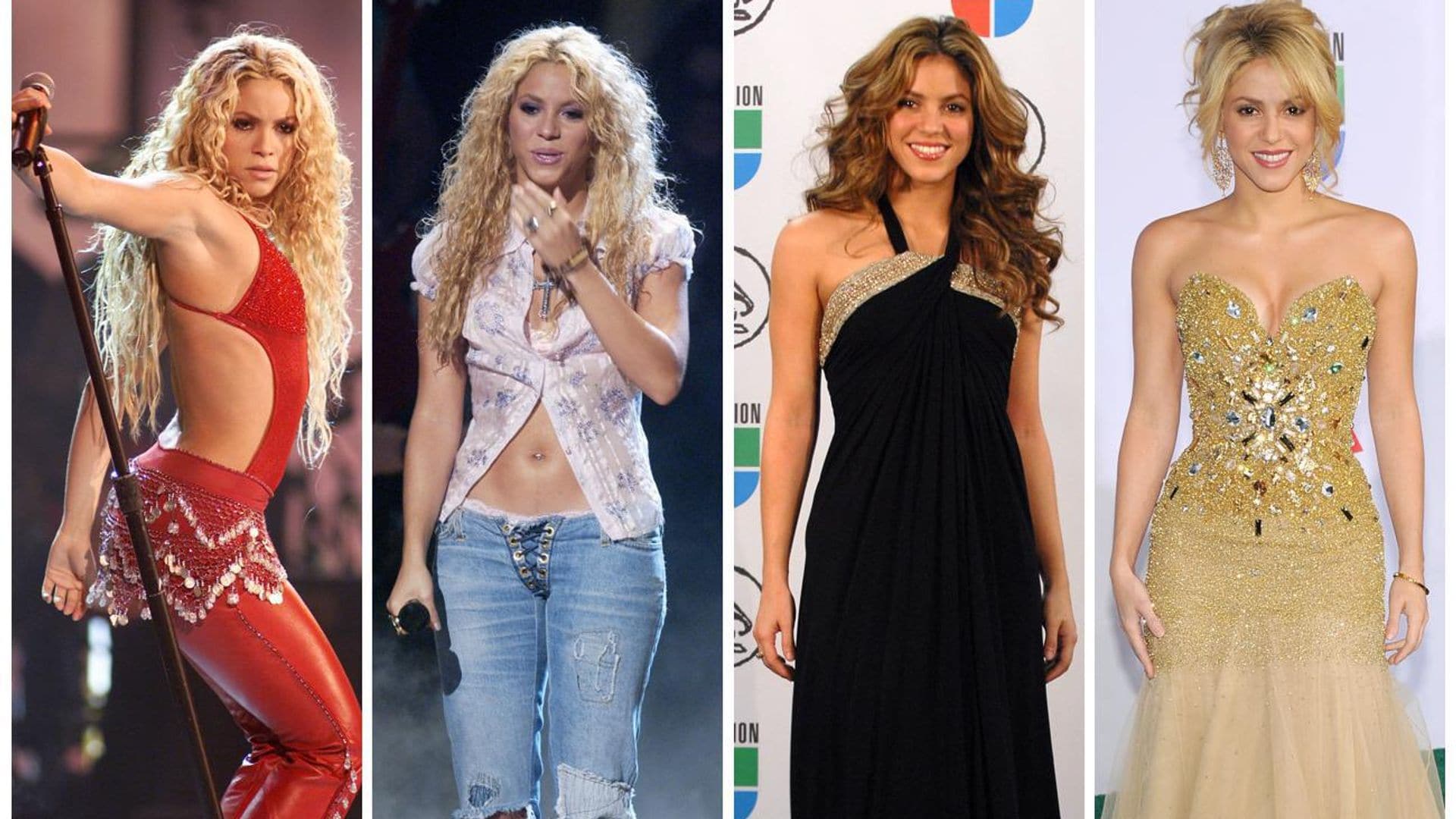 La evolución de Shakira en los Latin GRAMMY; desde el 2000 hasta su última aparición