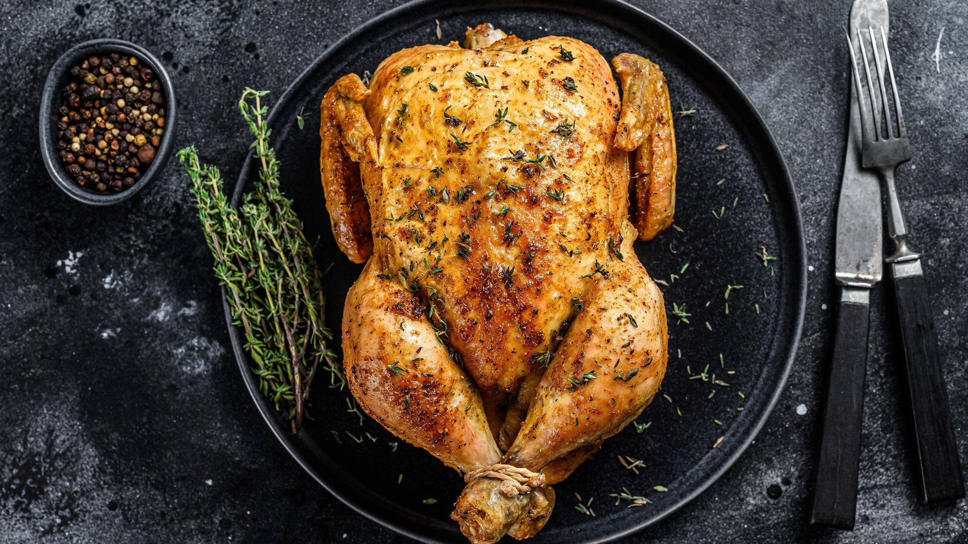 Pollo al horno fácil de preparar