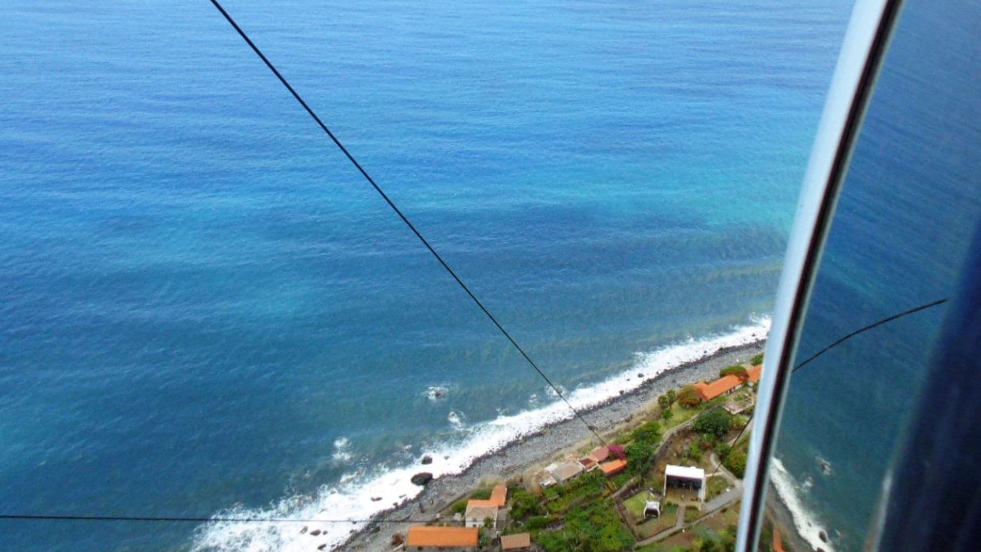 ¿A la playa en funicular? Sí, en Madeira