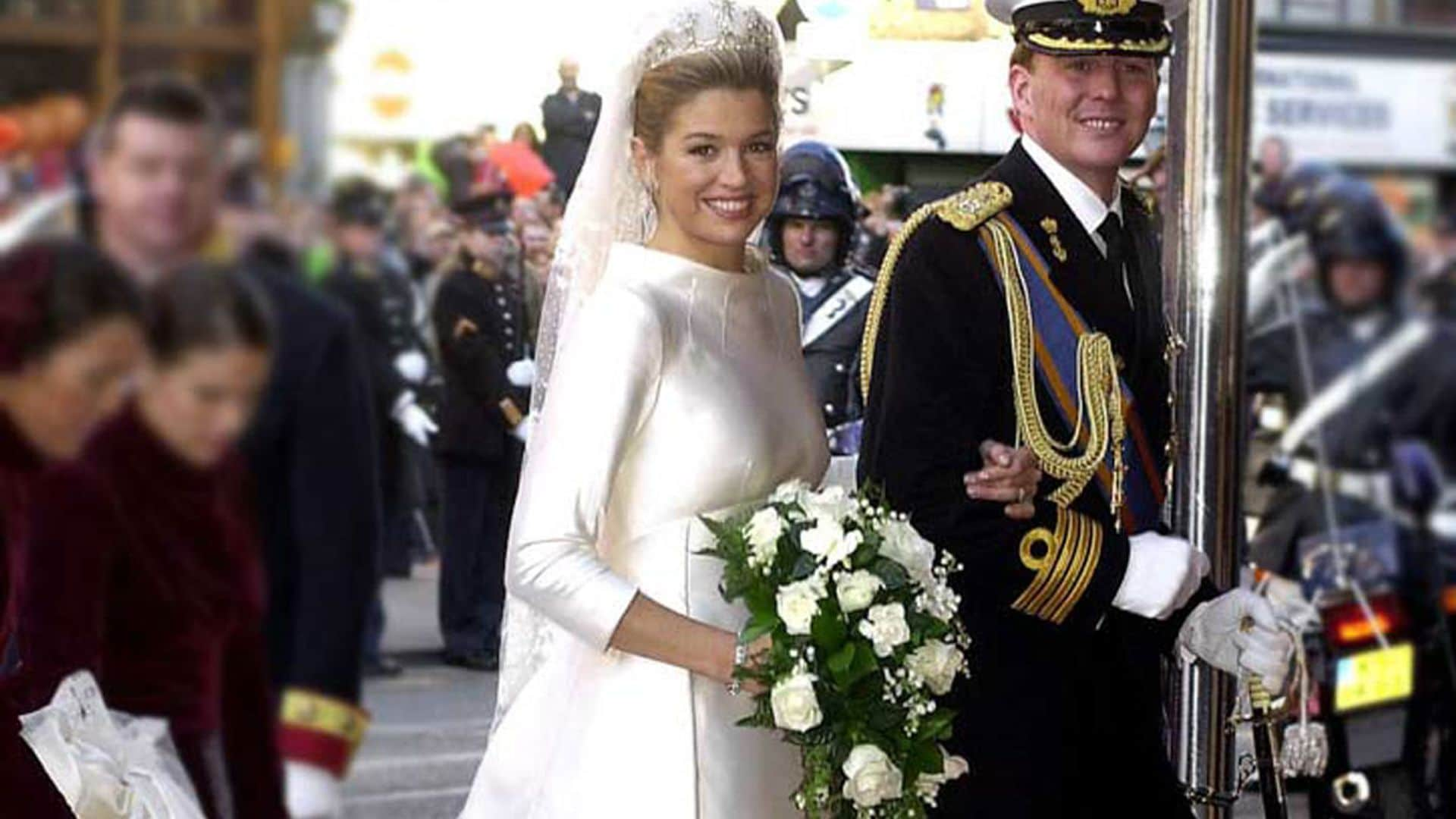 Recordamos el vestido de novia de Máxima y otros de sus impresionantes looks de gala