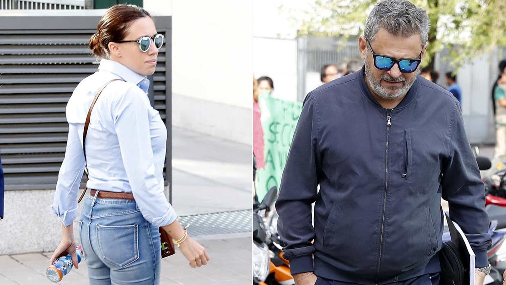 Miki Nadal y Carola Escámez se ven las caras en el juzgado de violencia sobre la mujer