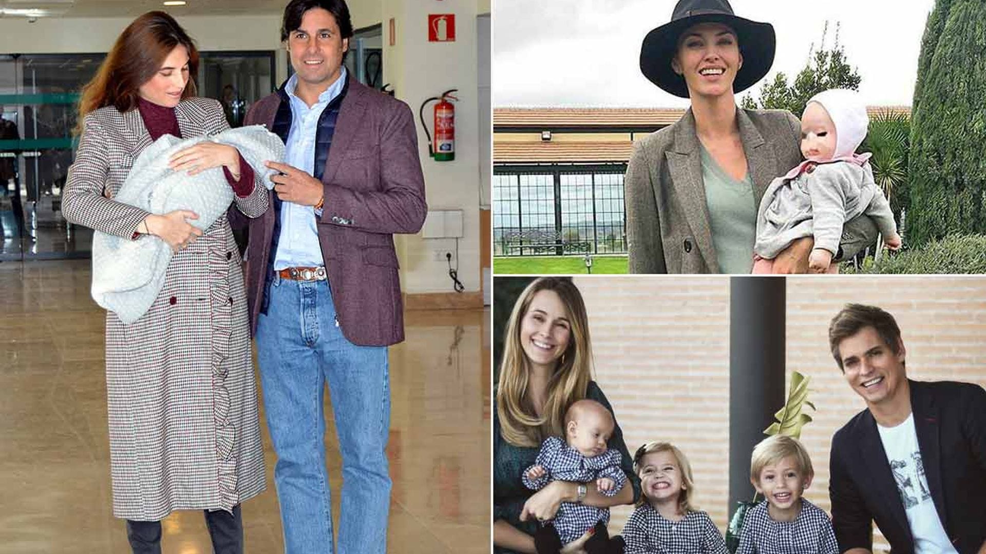 Las familias que dan la bienvenida al nuevo año con un miembro más