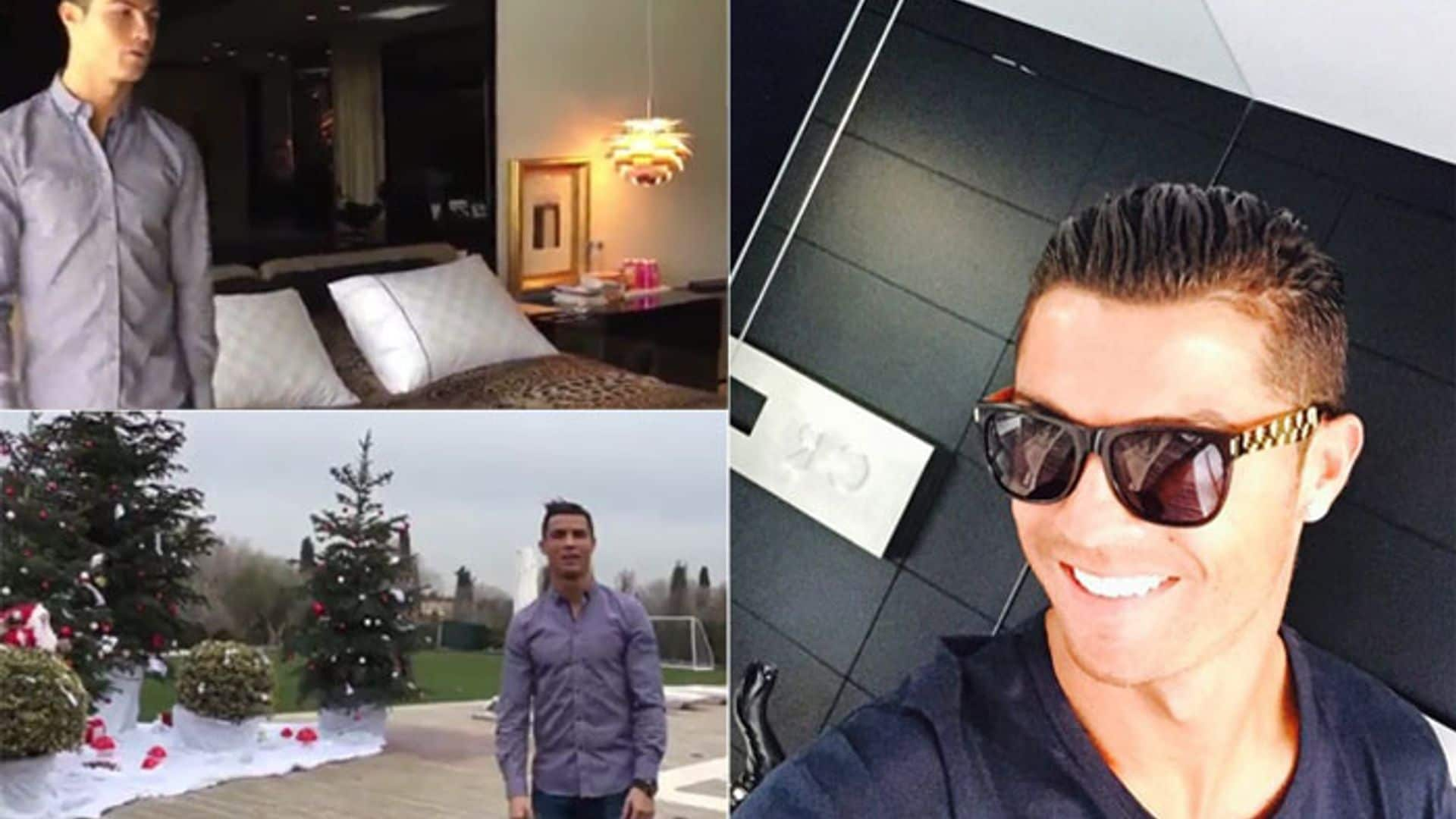 ¡Pasen y vean!, Cristiano Ronaldo enseña su casa