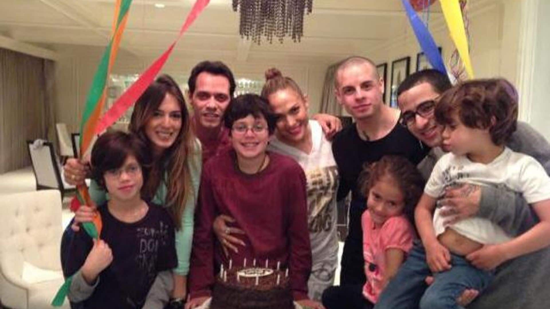 Así ha sido el papel de madrastra de Jennifer Lopez con los hijos de sus exparejas