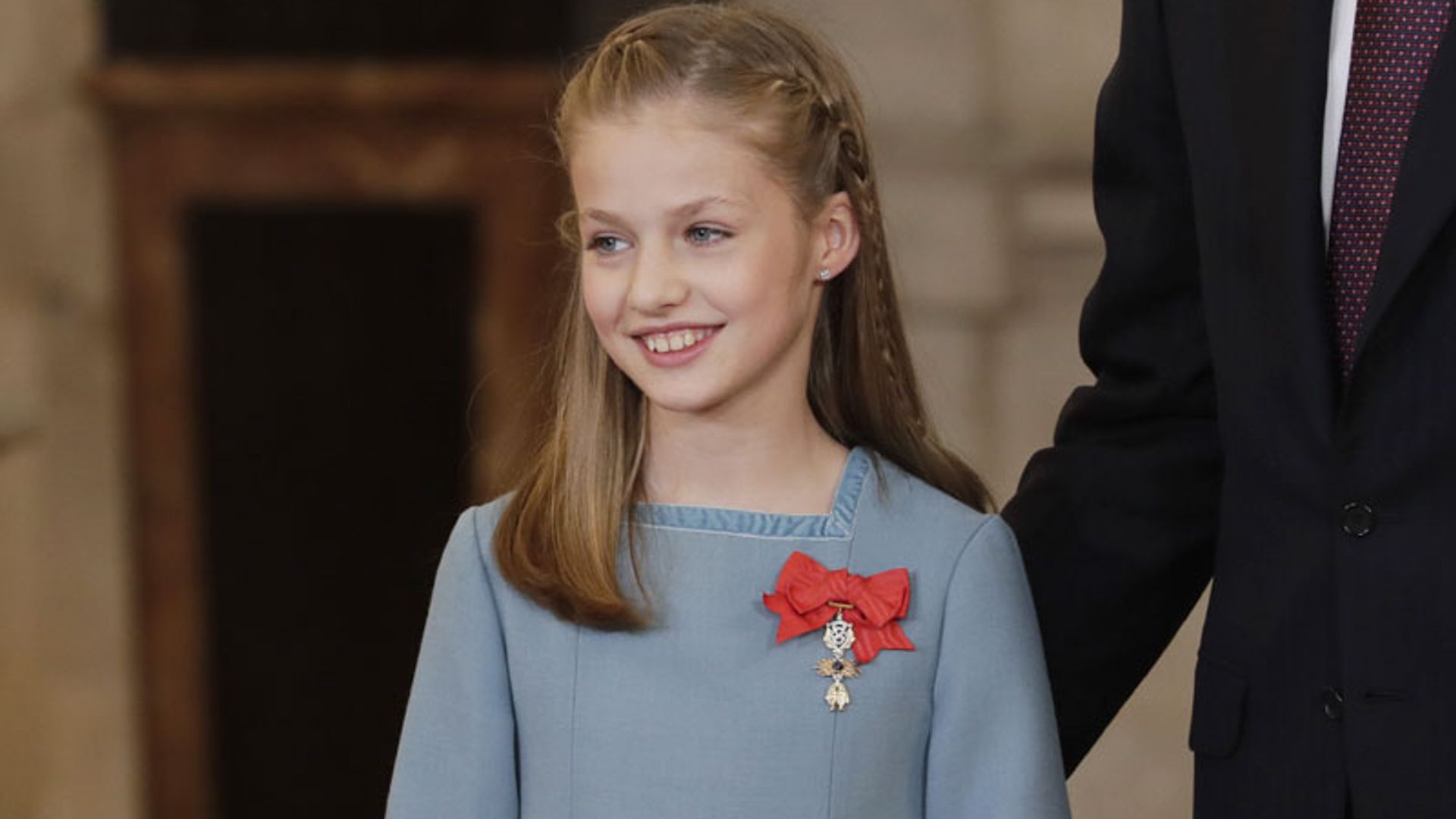 La emoción y felicidad de Leonor durante la entrega del Toisón de Oro