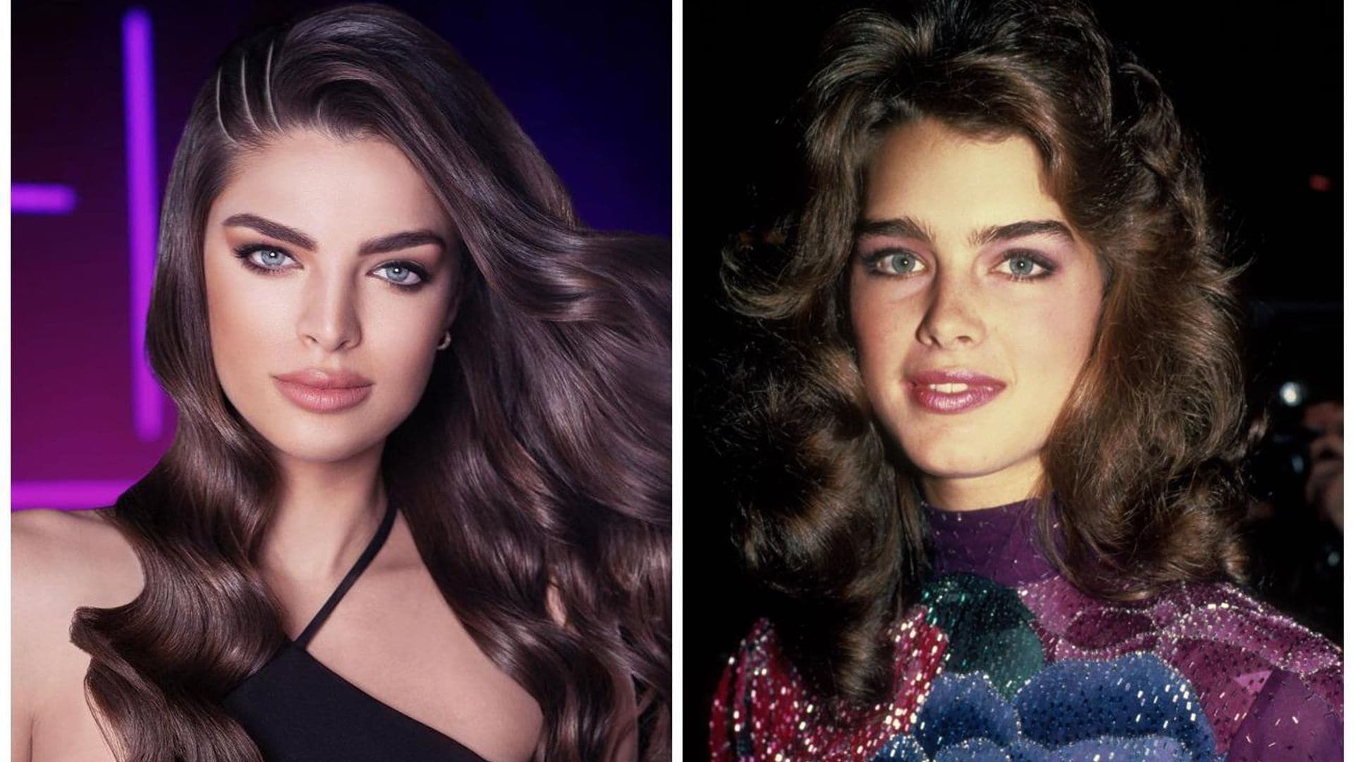 Nadia Ferreira es la gemela perdida de Brooke Shields