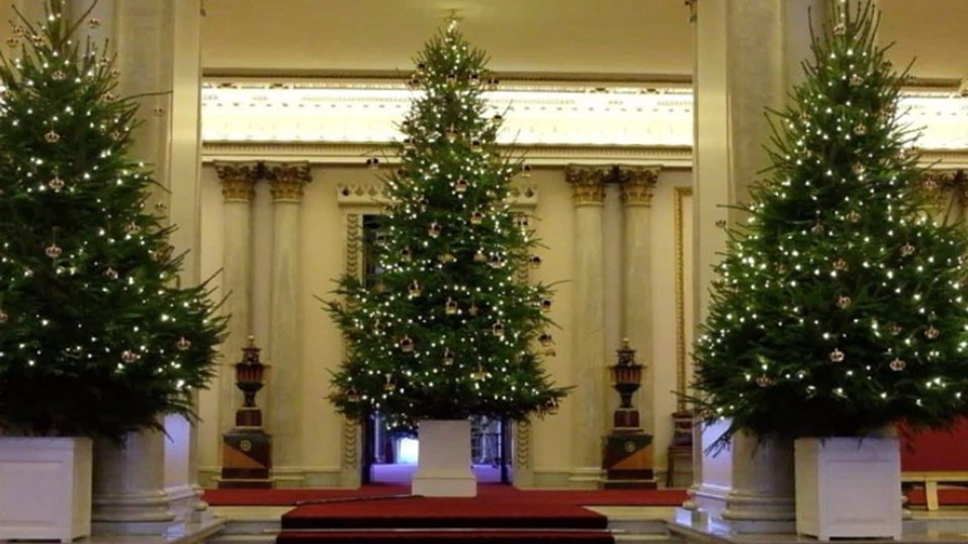 Así han transformado el palacio de Buckingham en un paraíso navideño