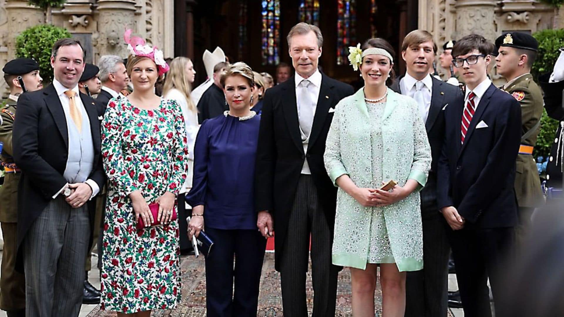 Quién es quién en la familia gran ducal que se reúne este sábado en la boda de Alejandra de Luxemburgo