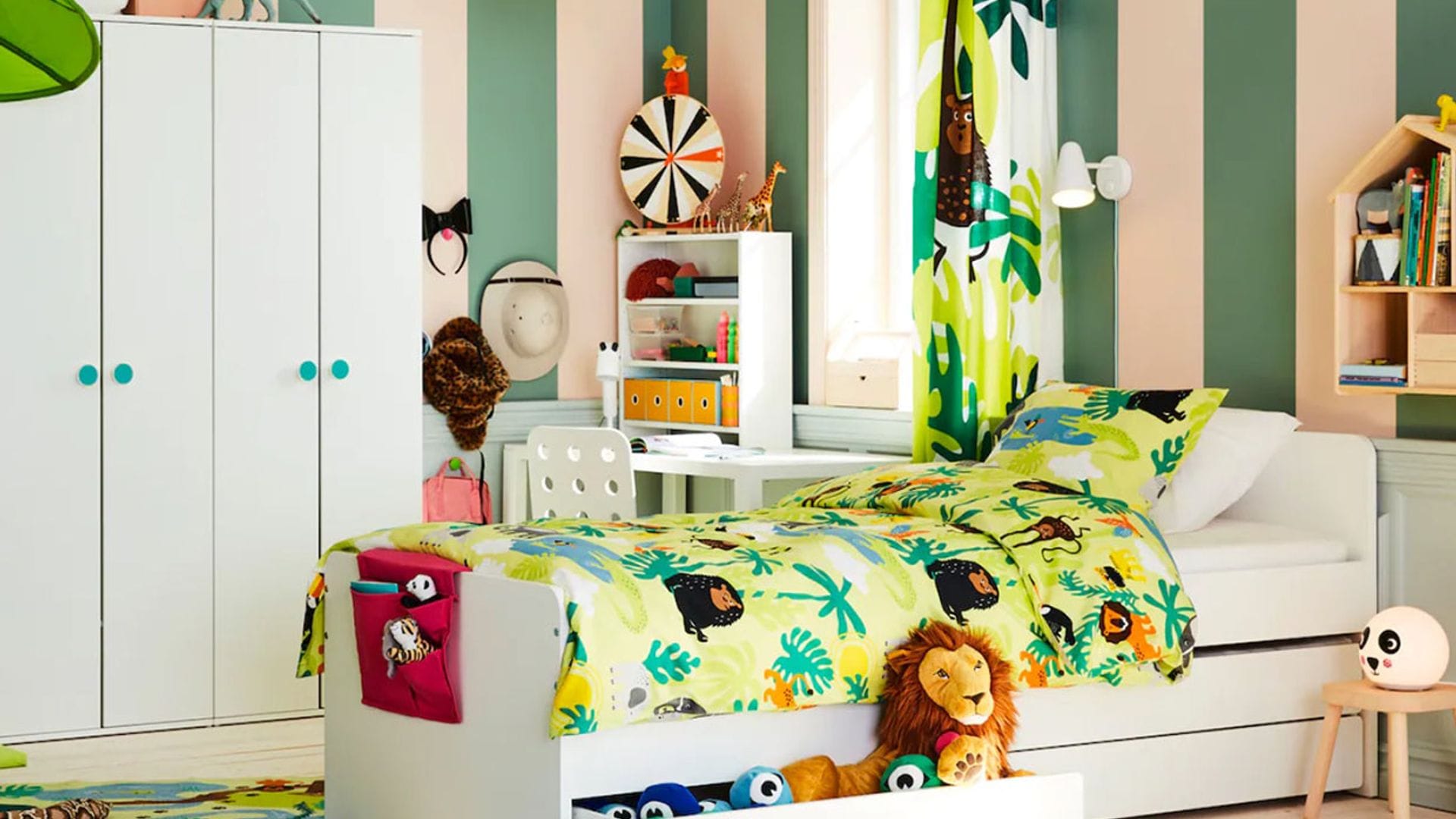 12 ideas inspiradas en el reino animal para decorar la habitación de los niños