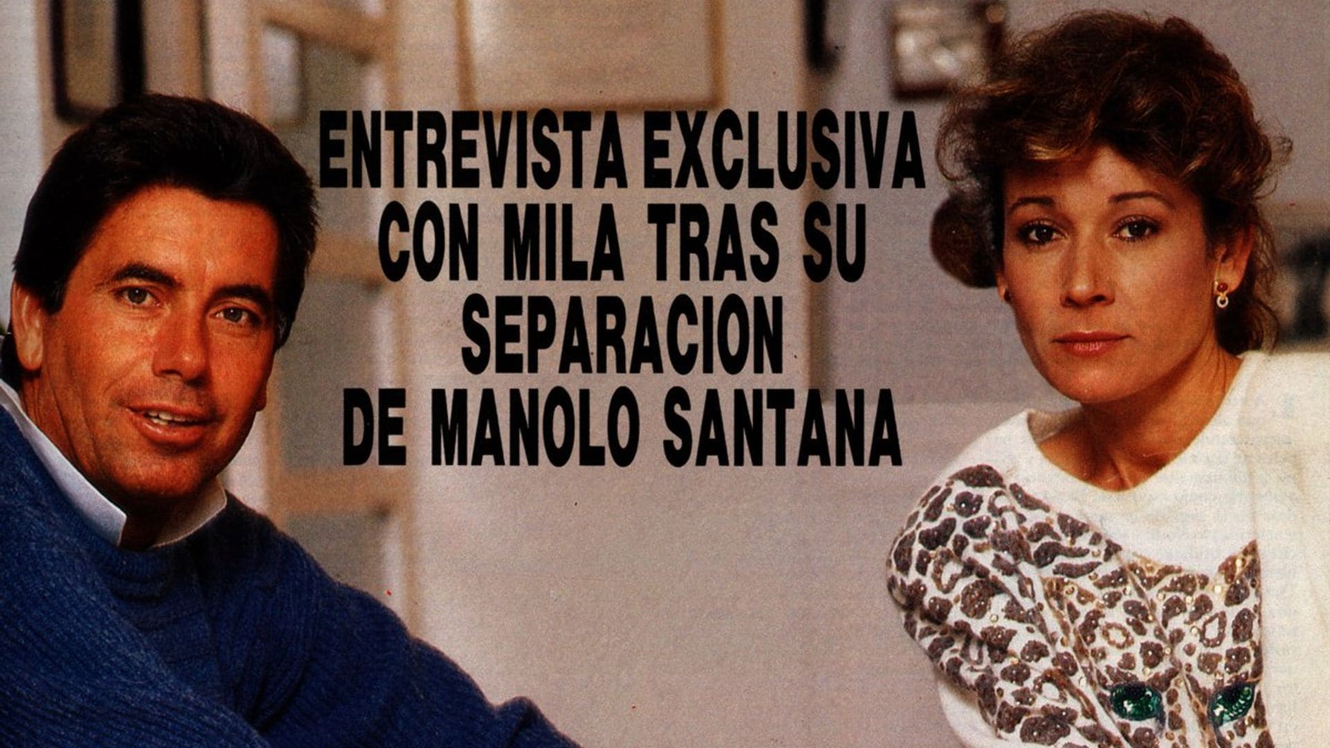 divorcio mila xim nez y manolo santana 1987 hola 