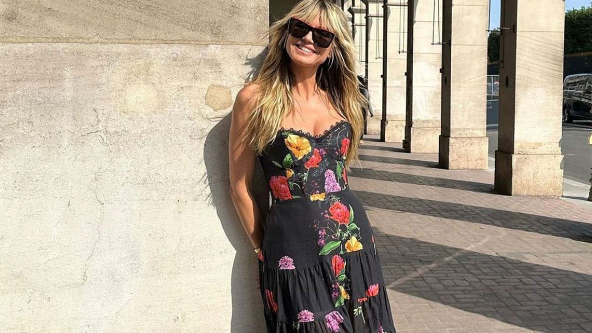 El vestido ibicenco de la supermodelo Heidi Klum que Ana Obregón llevó primero