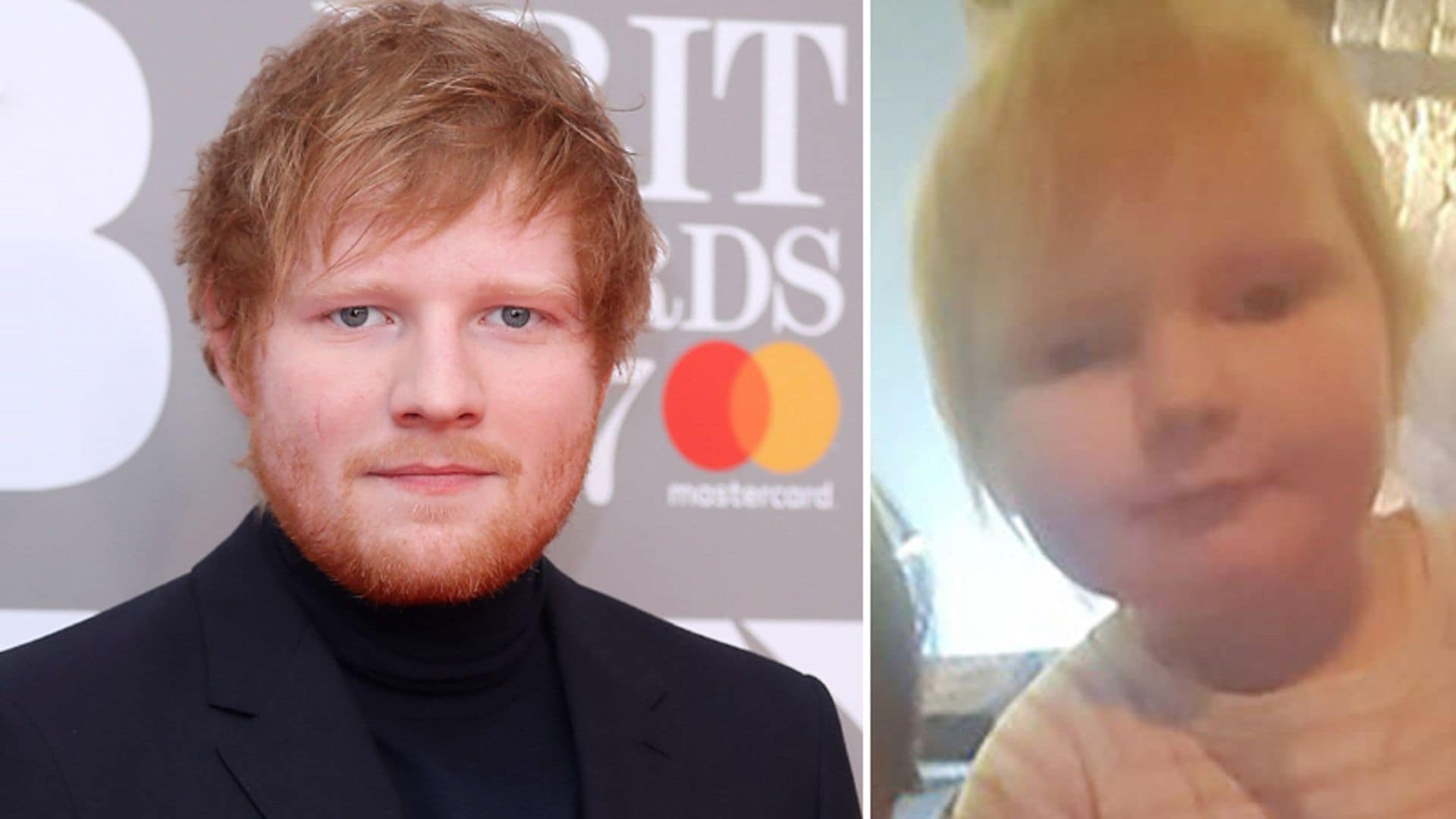 La versión 'mini' (¡y más tierna!) de Ed Sheeran revoluciona las redes sociales