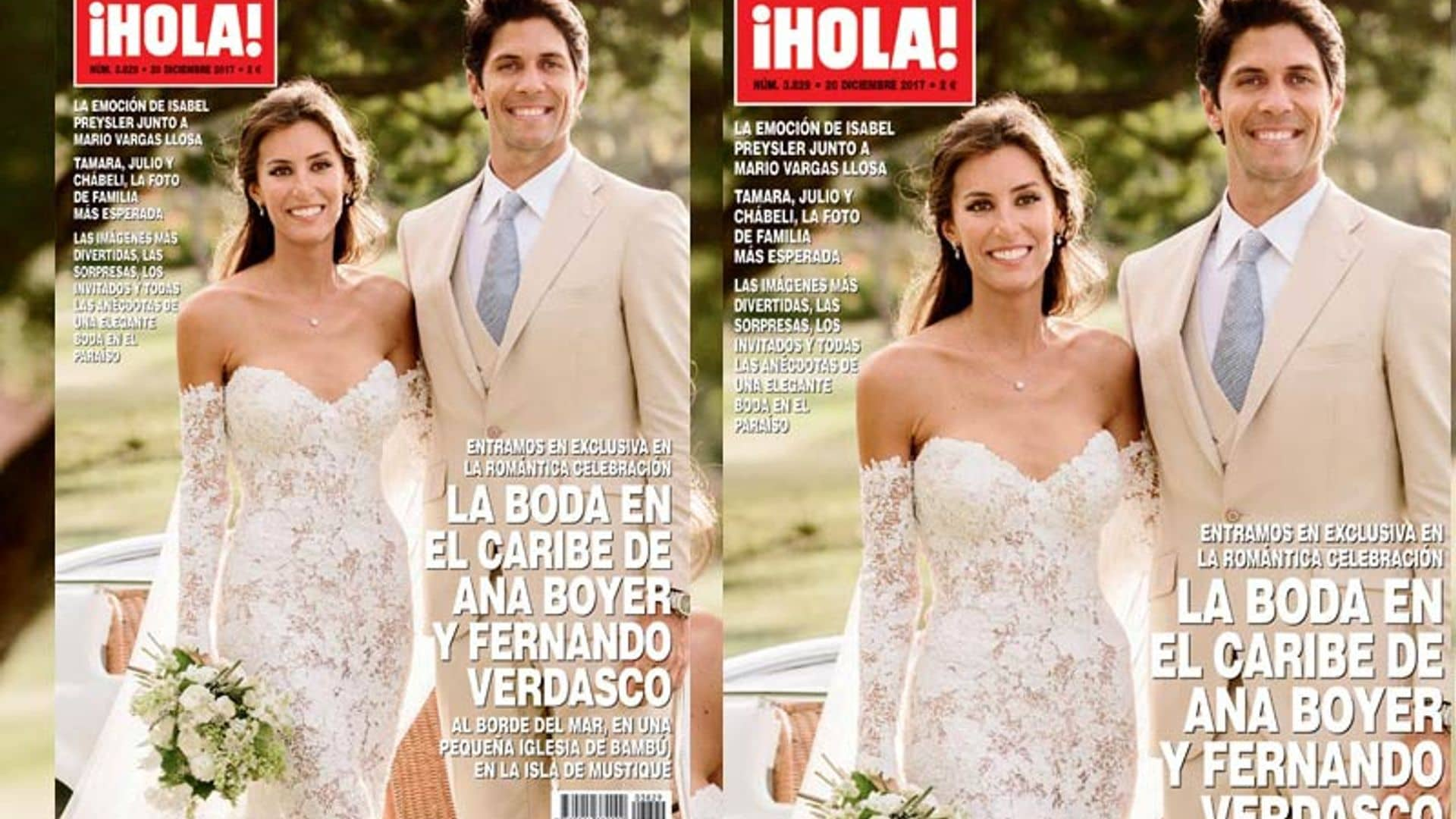 Exclusiva en ¡HOLA!, la boda en el Caribe de Ana Boyer y Fernando Verdasco