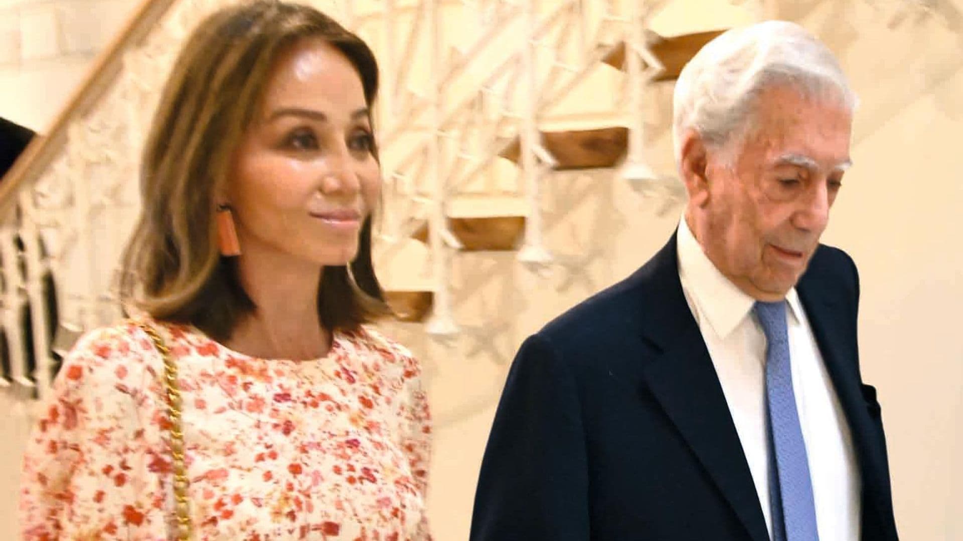 Isabel Preysler y Mario Vargas Llosa, tan unidos como siempre en su último plan literario