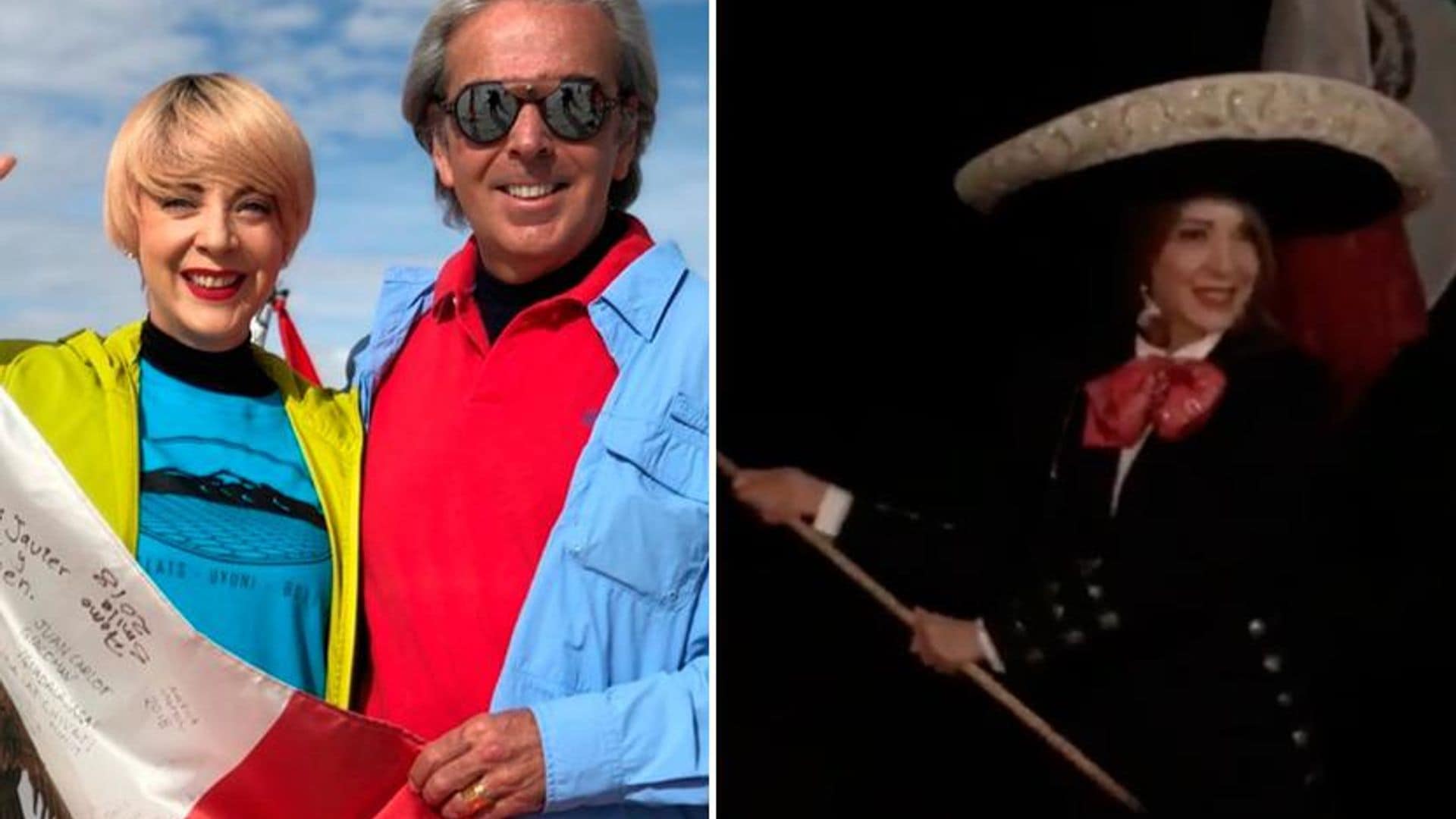 Lorenzo Lazo, viudo de Edith González, celebra a México junto al recuerdo de la actriz