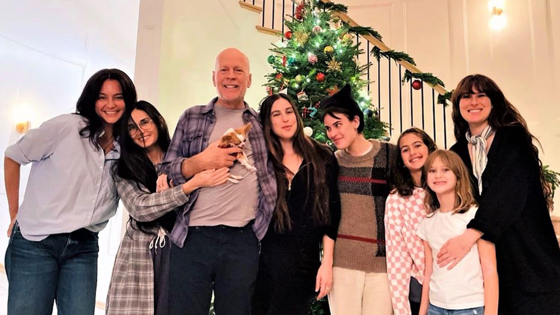 Así son las cinco hijas de Bruce Willis con las que está pasando sus primeras Navidades con afasia