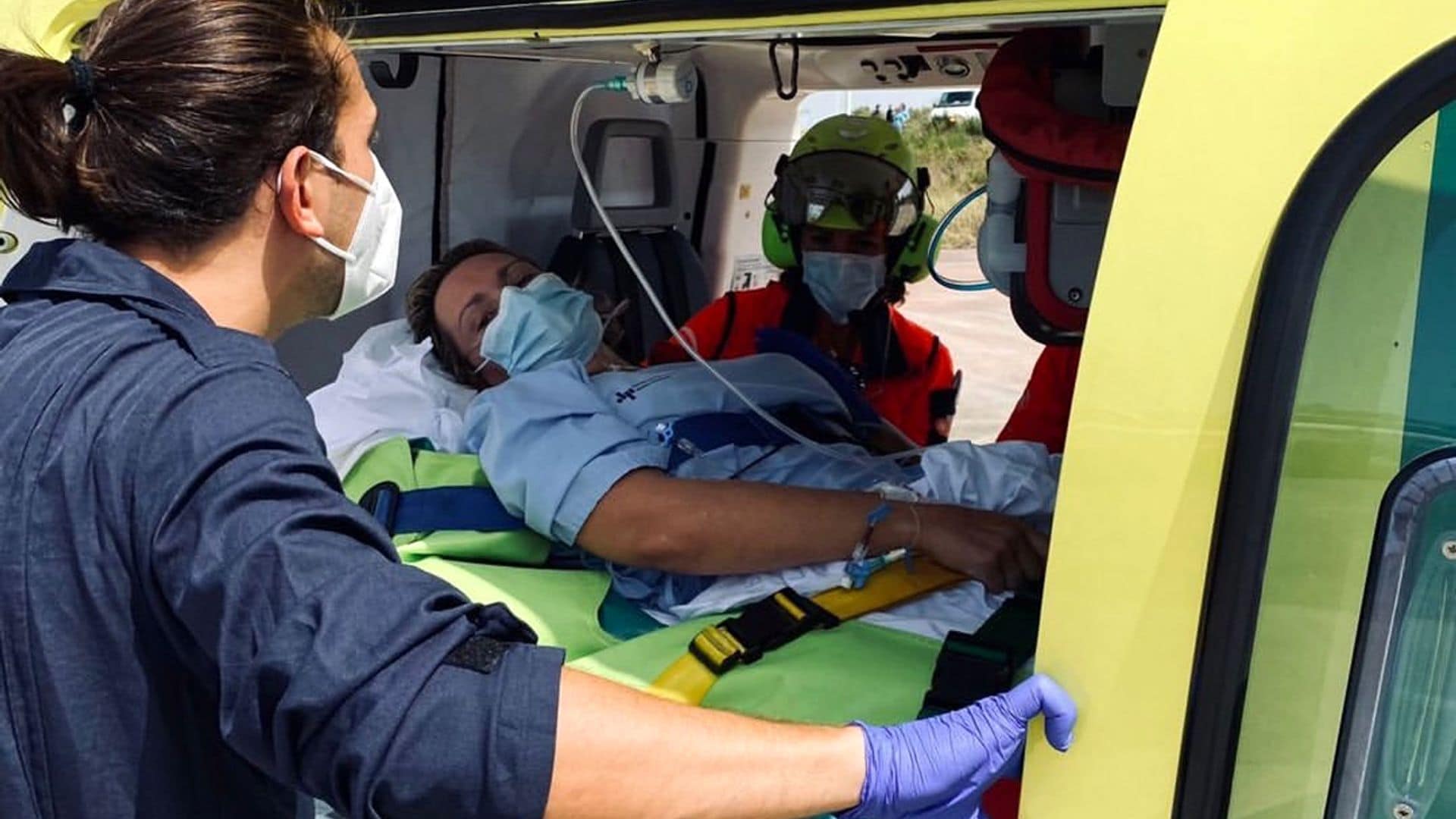 Ainhoa Arteta recuerda su momento más crítico de salud cuando la trasladaron en helicóptero