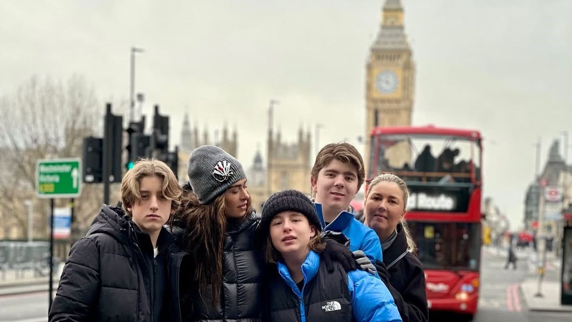 Galilea Montijo y su 'dream team' en estas vacaciones llegan a Londres