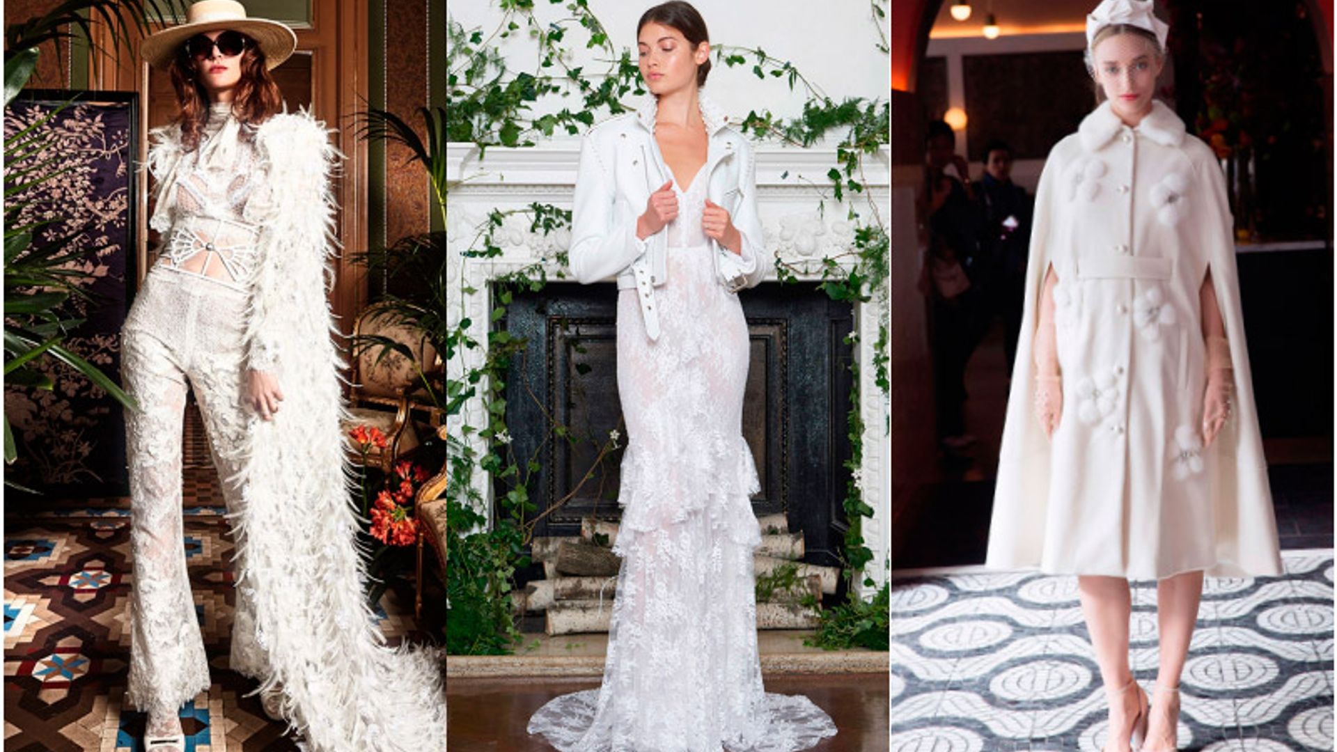 ¿Te casas en invierno? Toma nota de estas 12 prendas de abrigo para novias de cuento