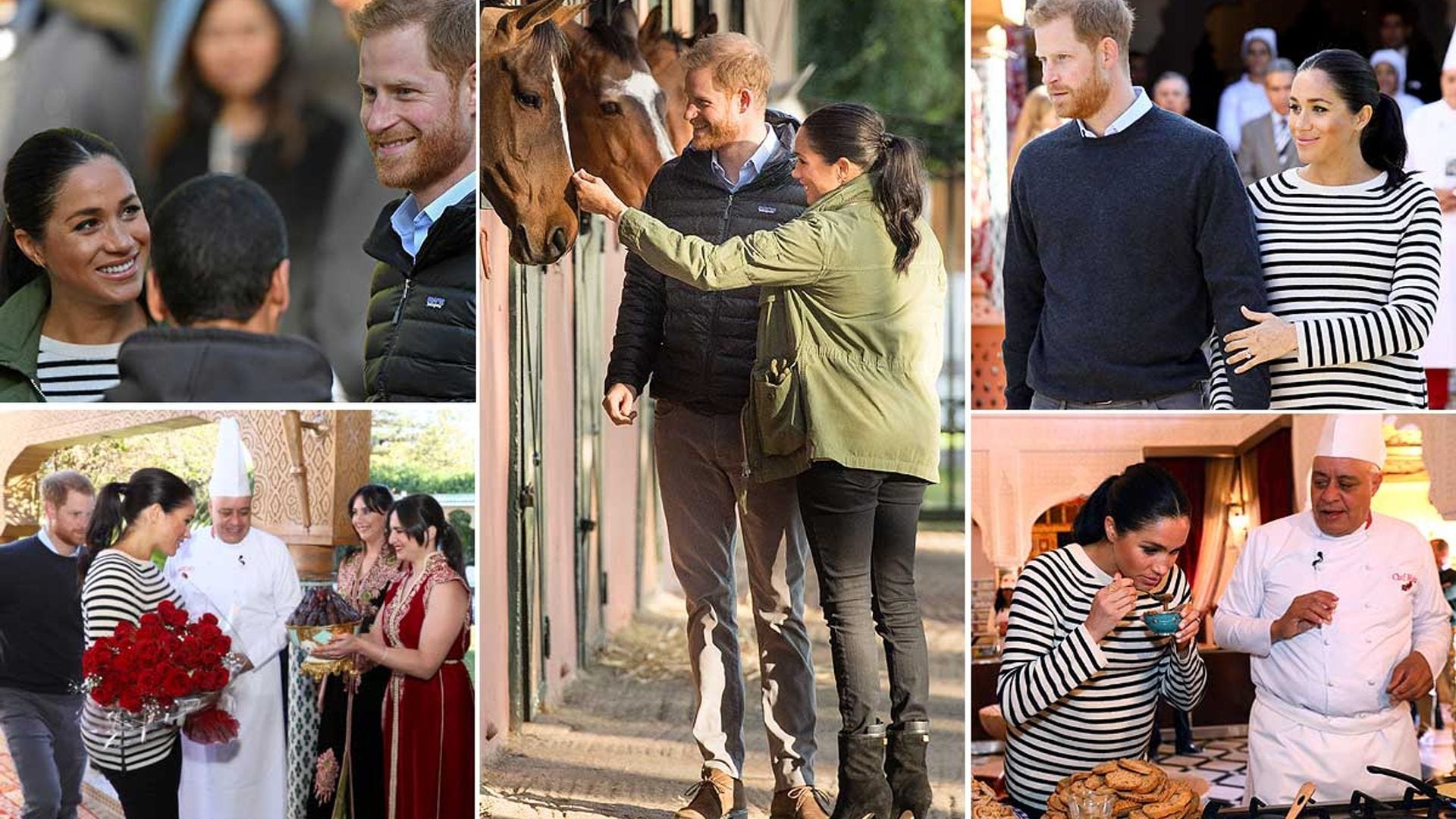 Meghan Markle y el príncipe Harry ponen fin a su viaje por Marruecos entre caballos y clases de cocina