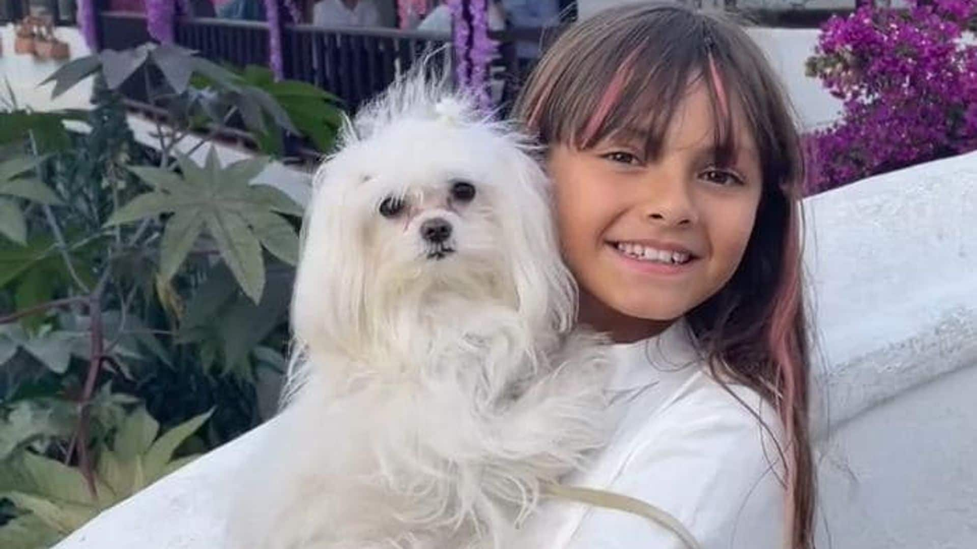 Rafaela, la hija de Cristian Castro, celebra sus 10 años con una sorpresa de mamá