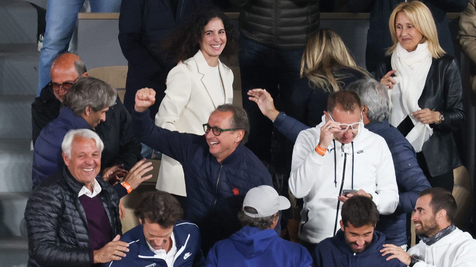 Así vivió Mery Perelló el triunfo de Nadal ante Djokovic